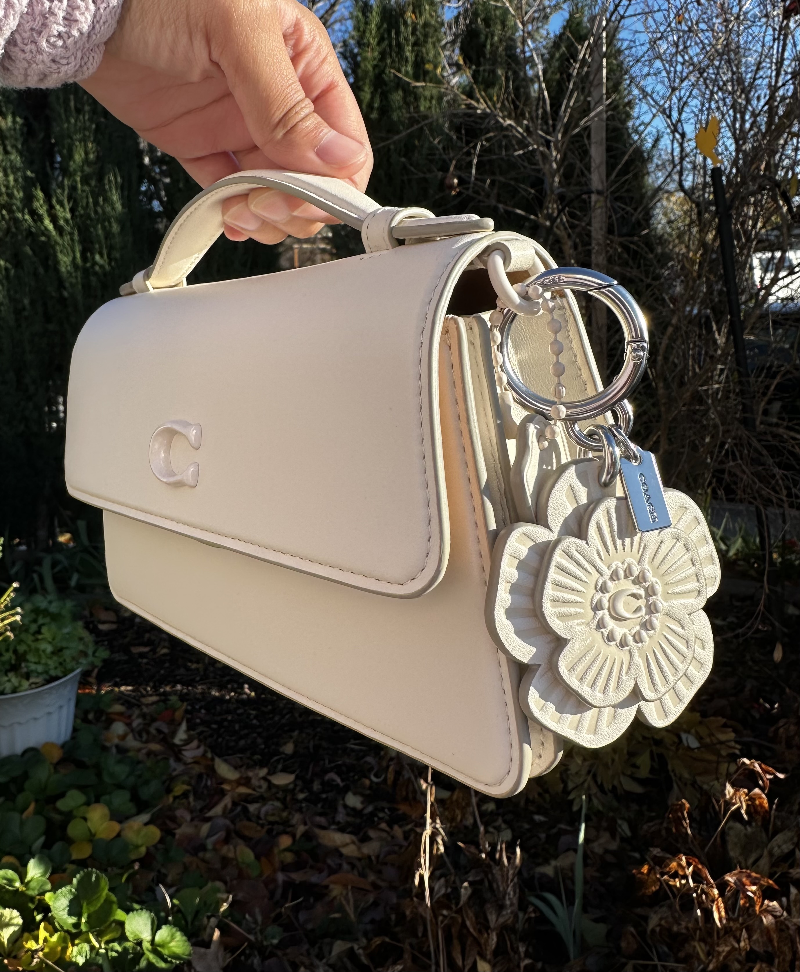Tea Rose Bag Charm | COACH®