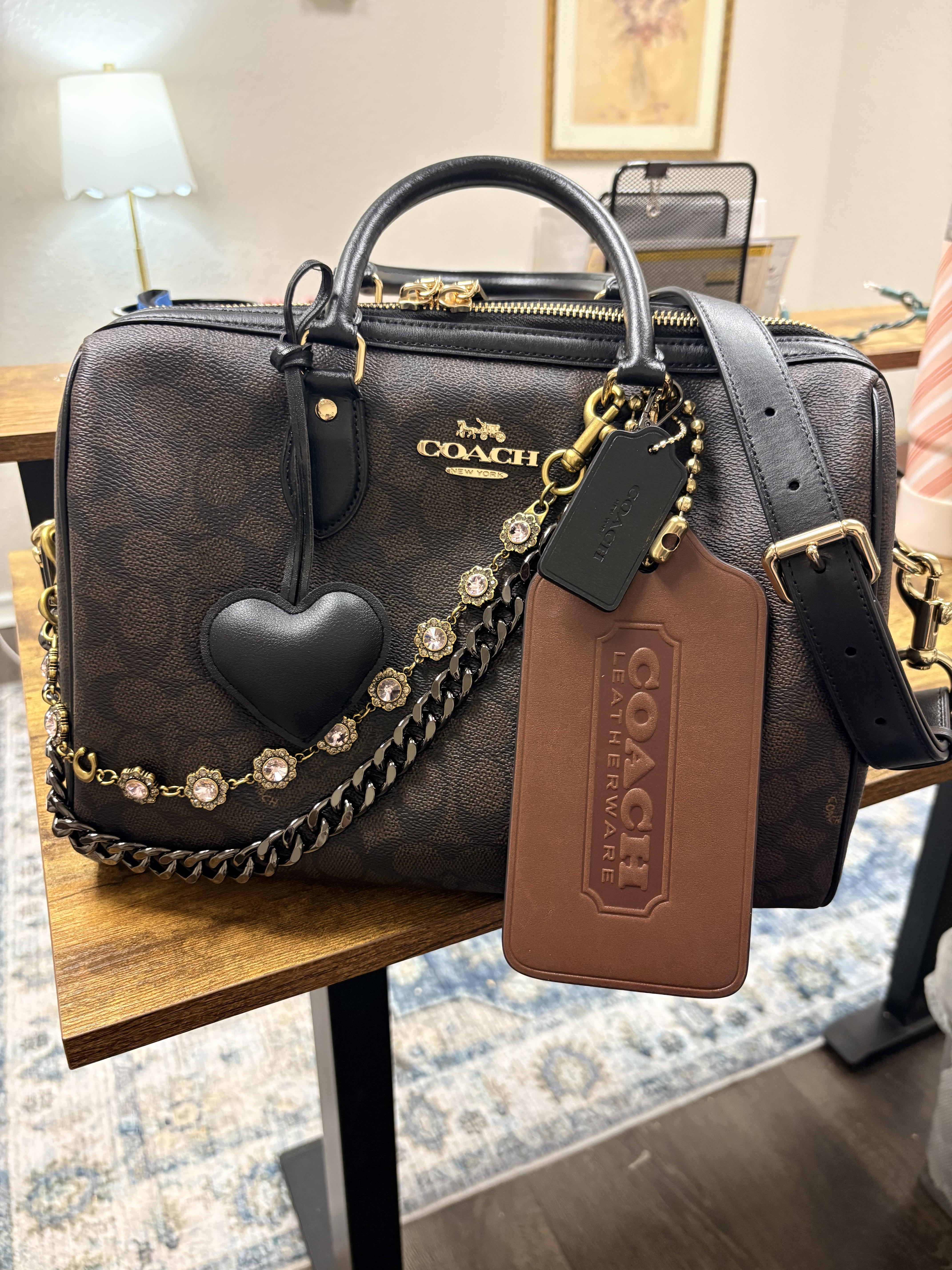 Rowan Large Satchel Bag In Signature Canvas | Bags | Coach | COACH®