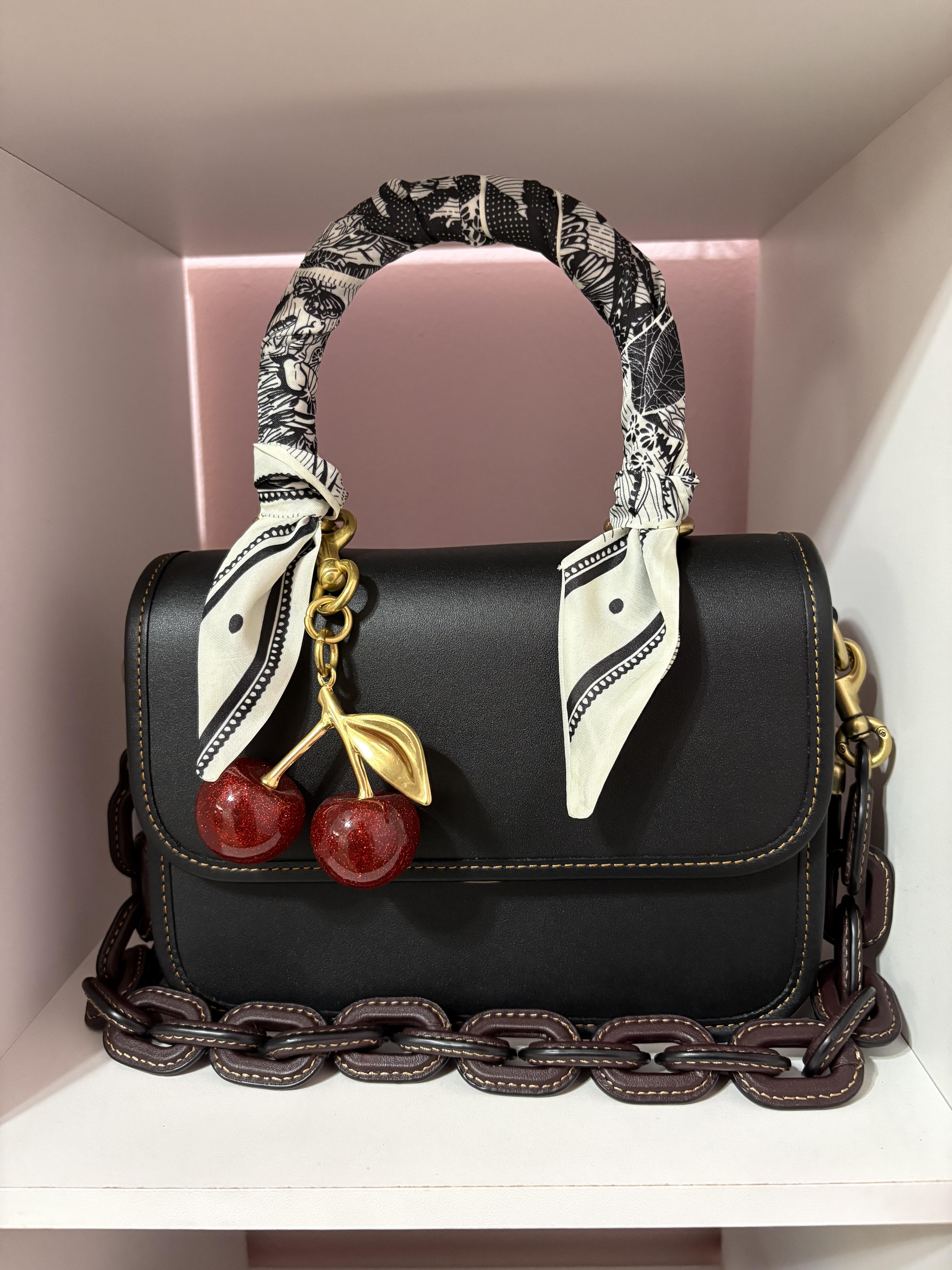 Coach Rogue Top Handle C6860 Vanilla 【公式通販】