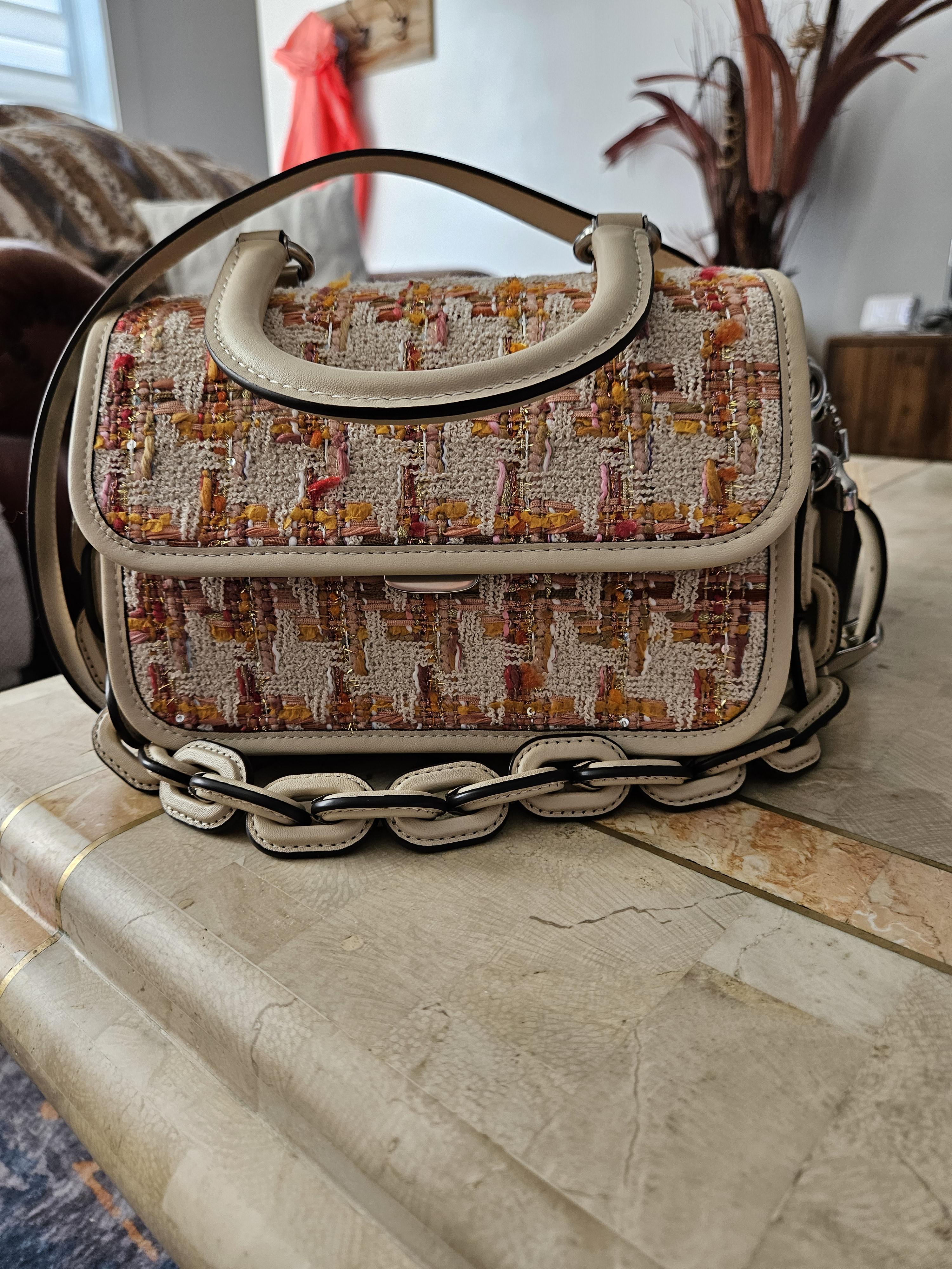 Coach X Kōki, Rogue Top Handle Bag In Original Natural Leather