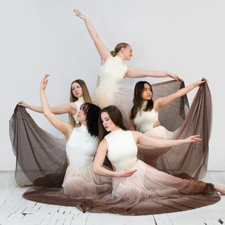 Pastel Ombre Floor Length Dance Dress | Weissman® display picture 1