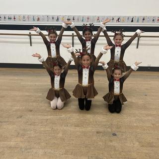 brown dance dress rudolph Rudolph Reindeer  Front & Centre Dance Costumes