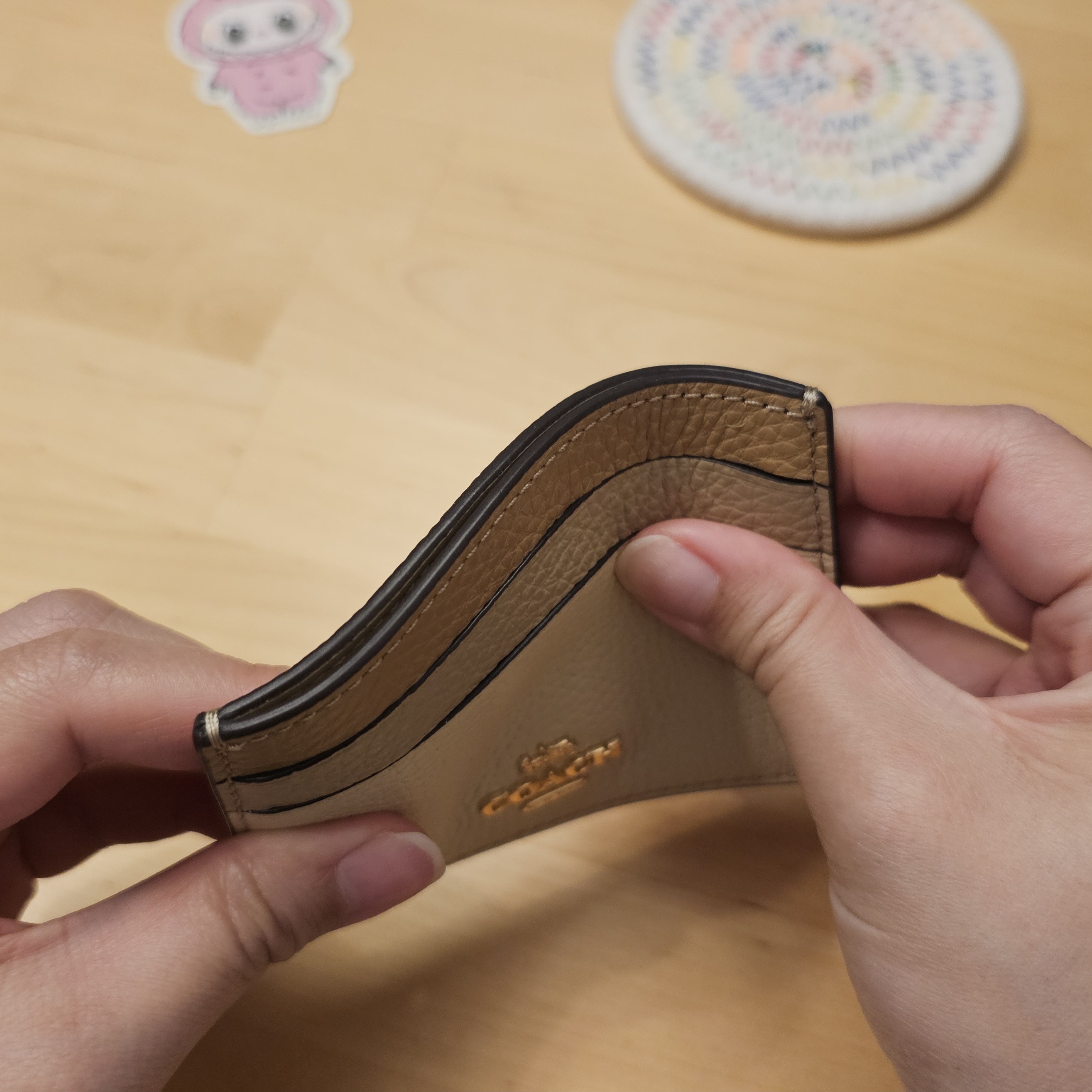Coach Outlet Slim Id Card Case In Signature Canvas | ShopSimon