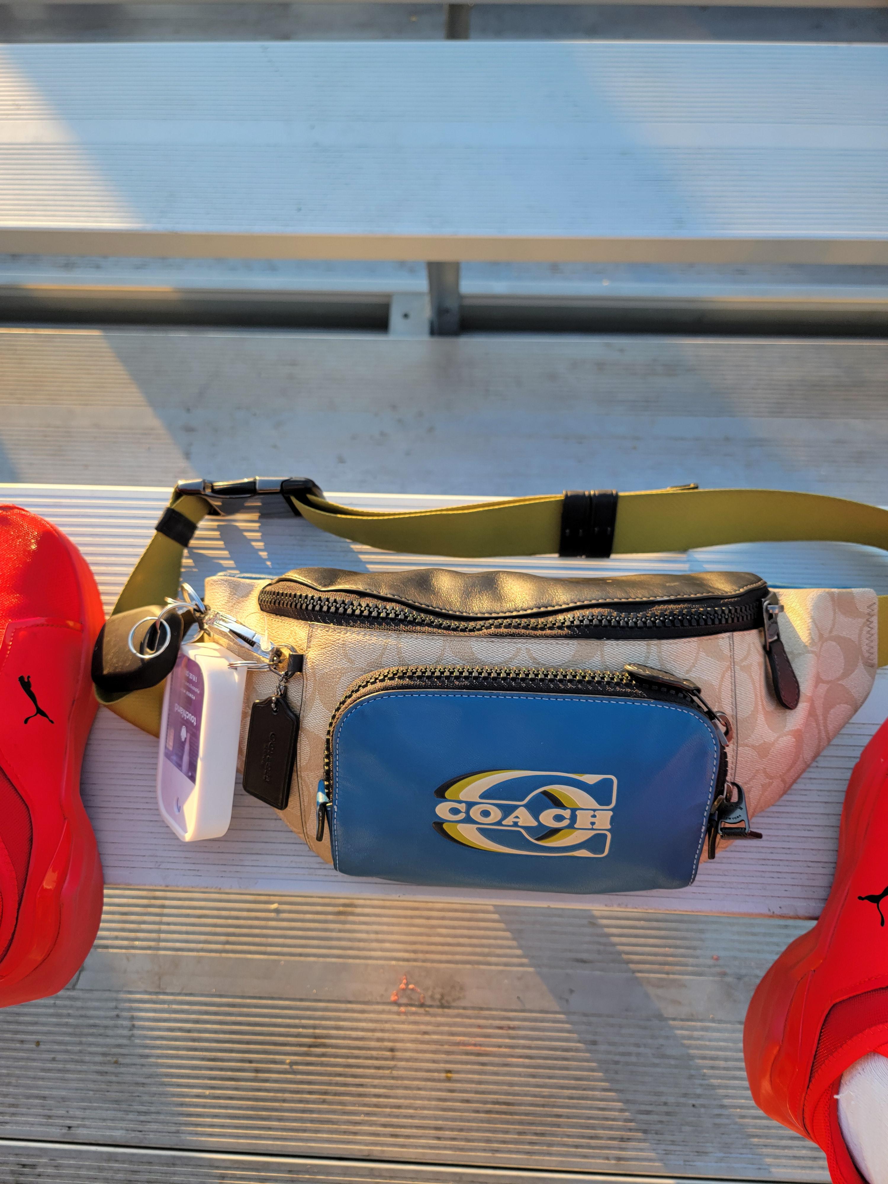 COACH® Outlet | Track Belt Bag In Signature Canvas With Camo