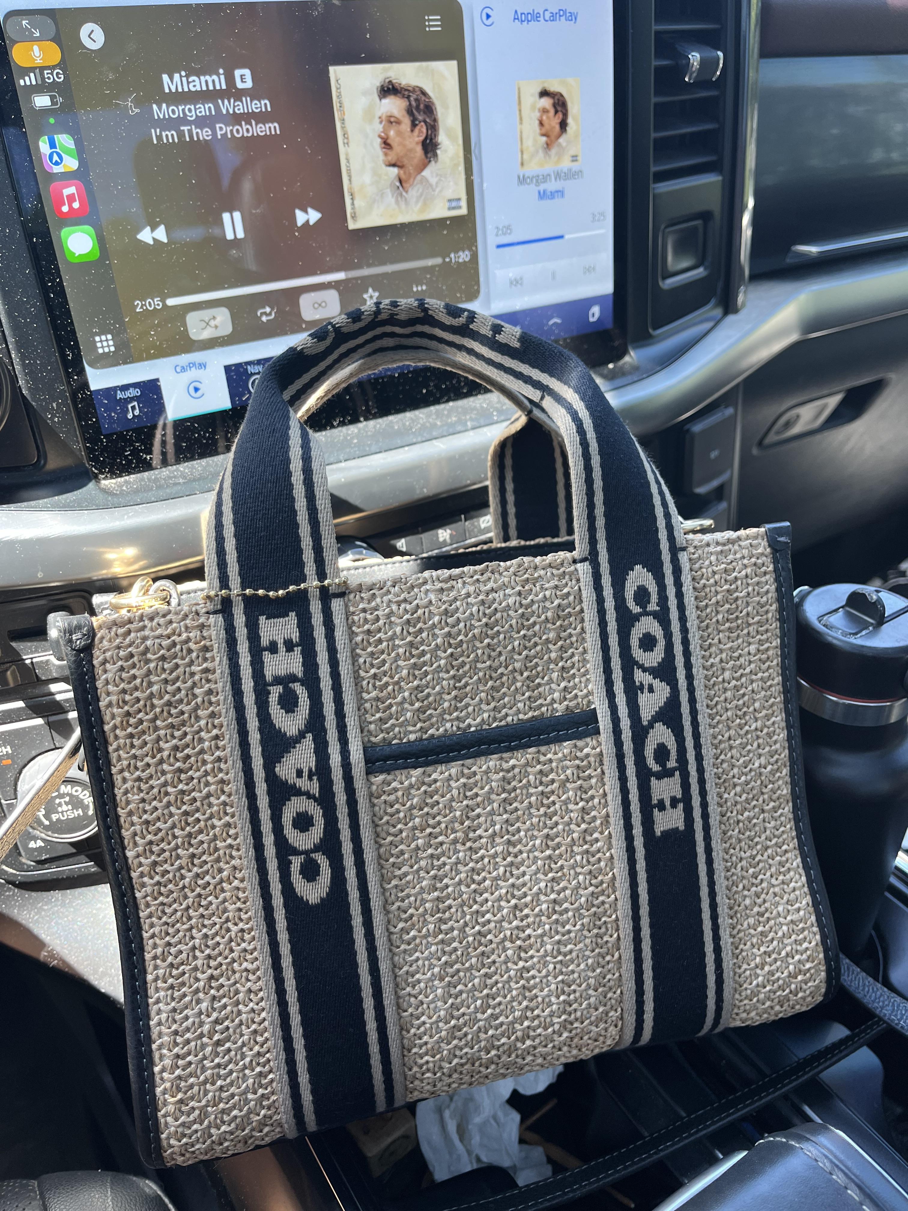 【国内発送】Smith Tote Bag 24 With Lemon Print Stylish Coach Smith Tote Bag with Lemon Print | TikTok