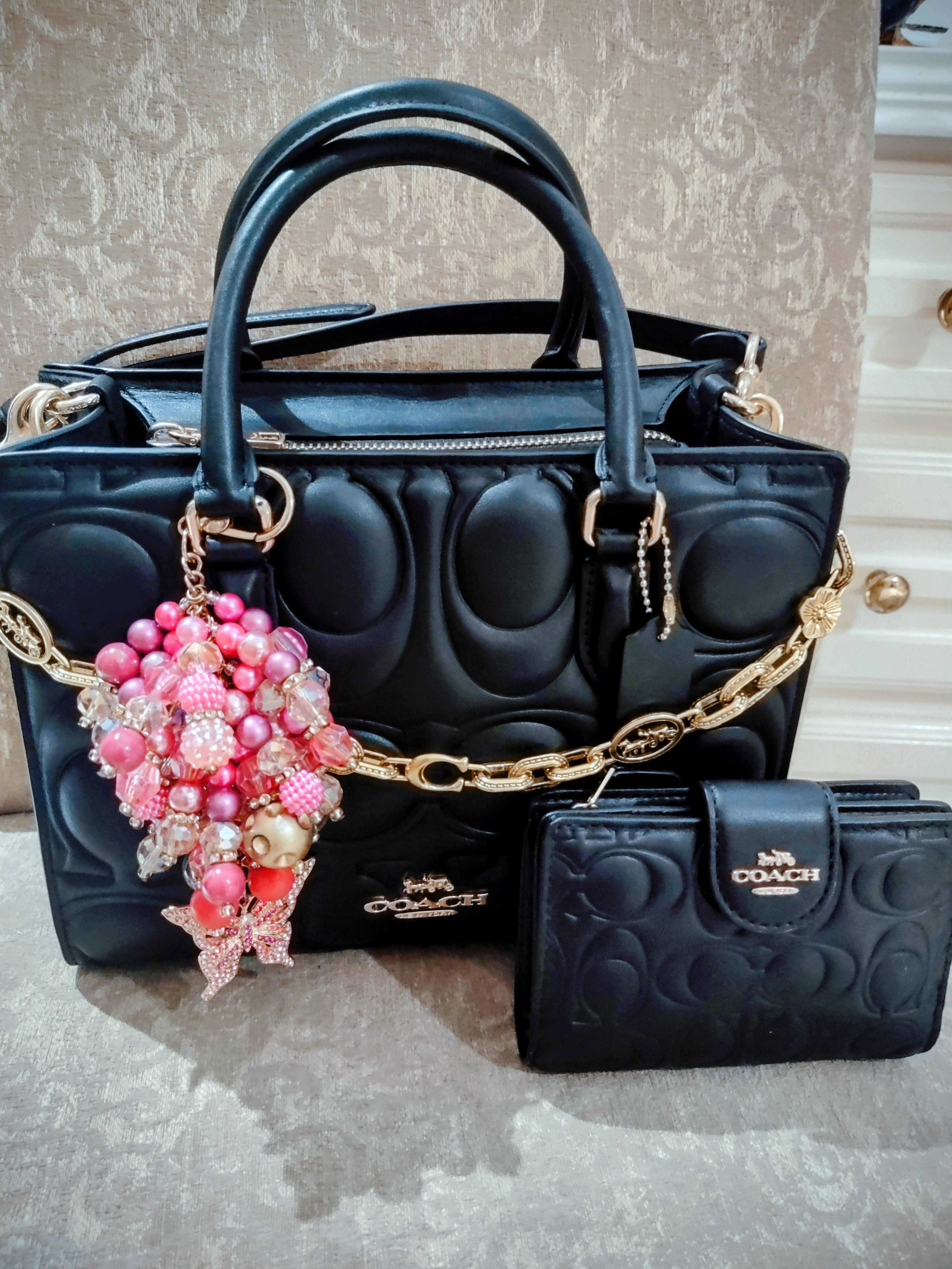 COACH® Outlet | Maggie Small Tote Bag In Blocked Signature Canvas