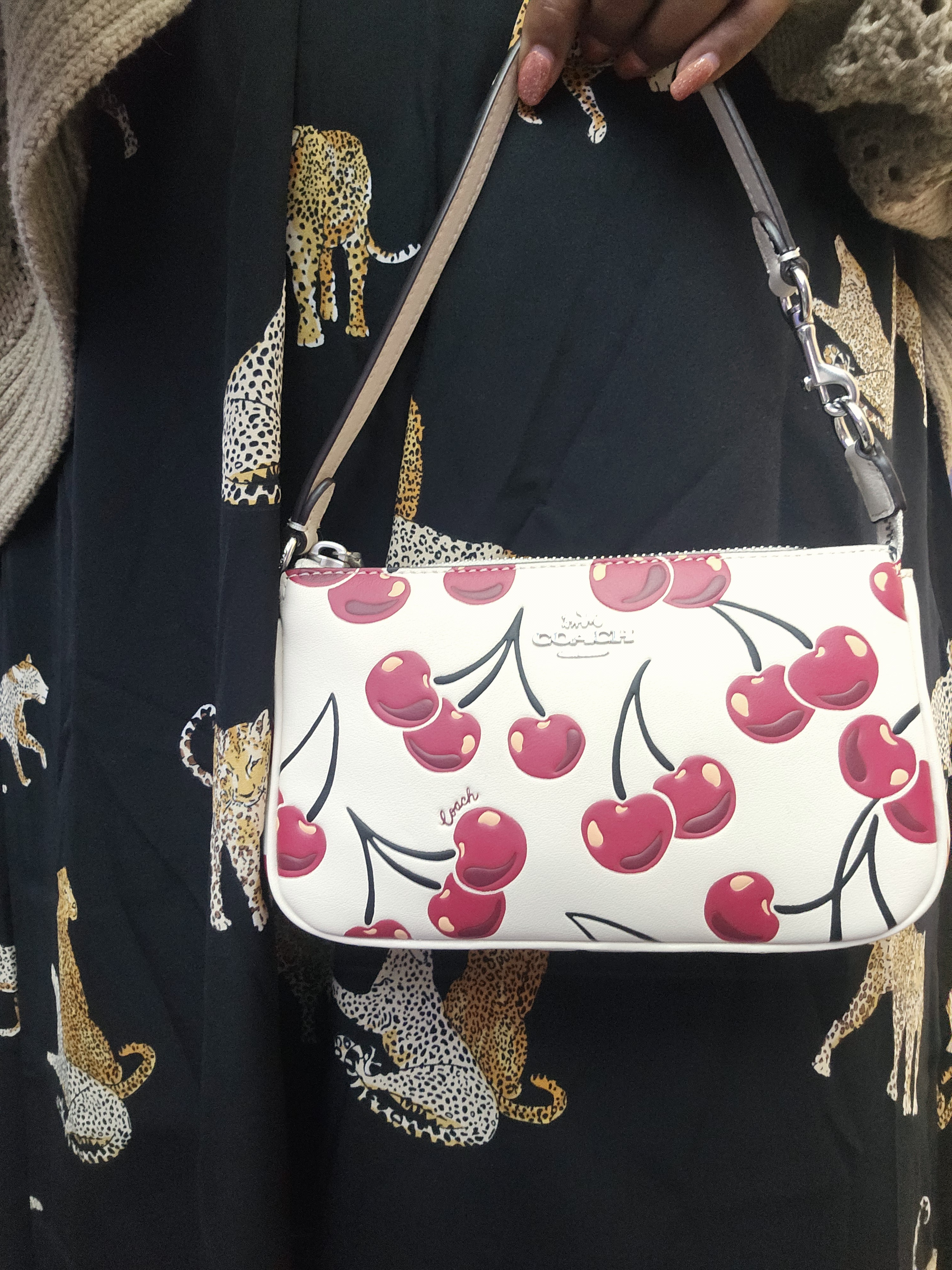 COACH® Outlet | Nolita 19 In Colorblock With Horse And Carriage