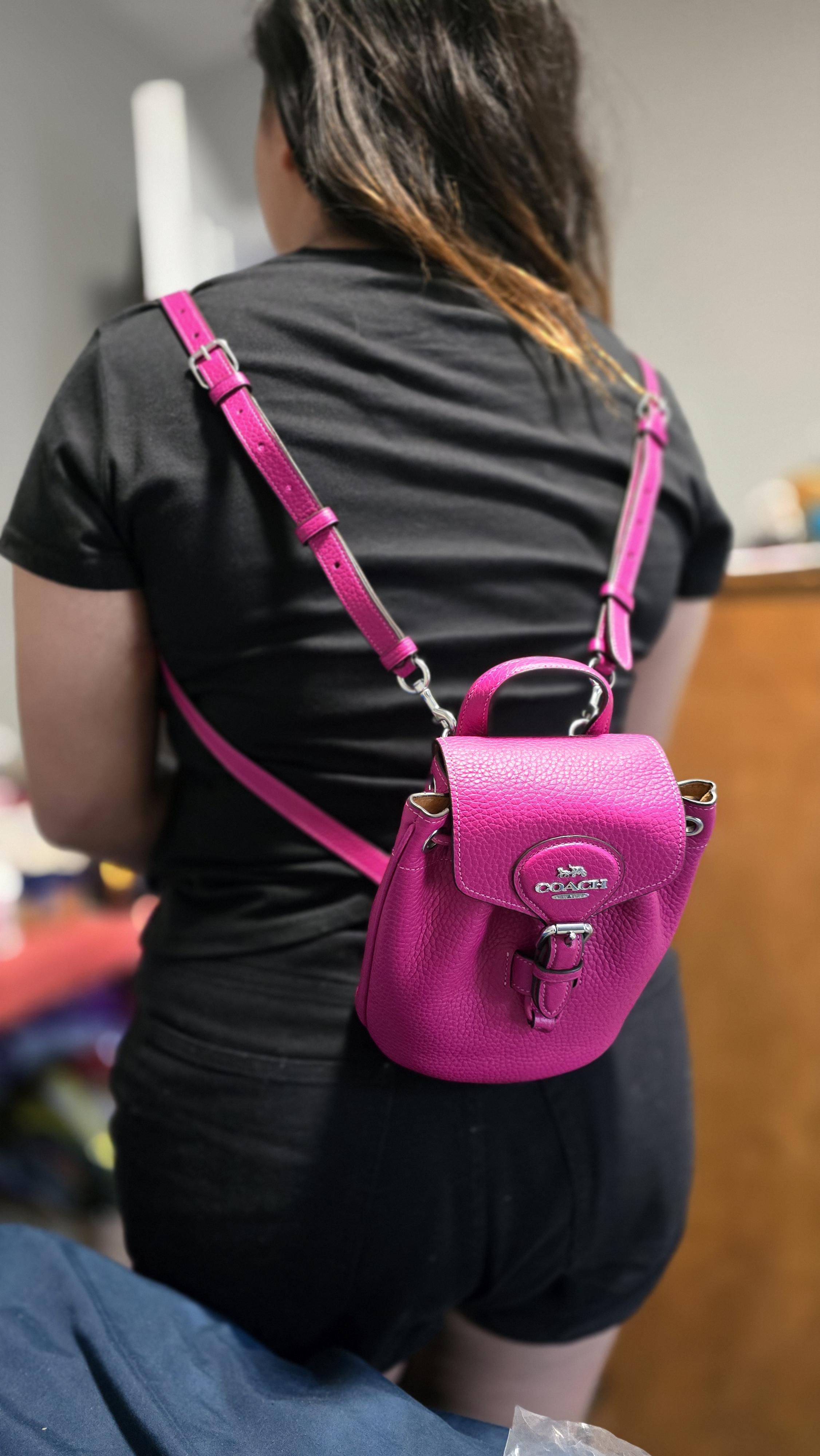 COACH® Outlet | Amelia Convertible Backpack With Rivets