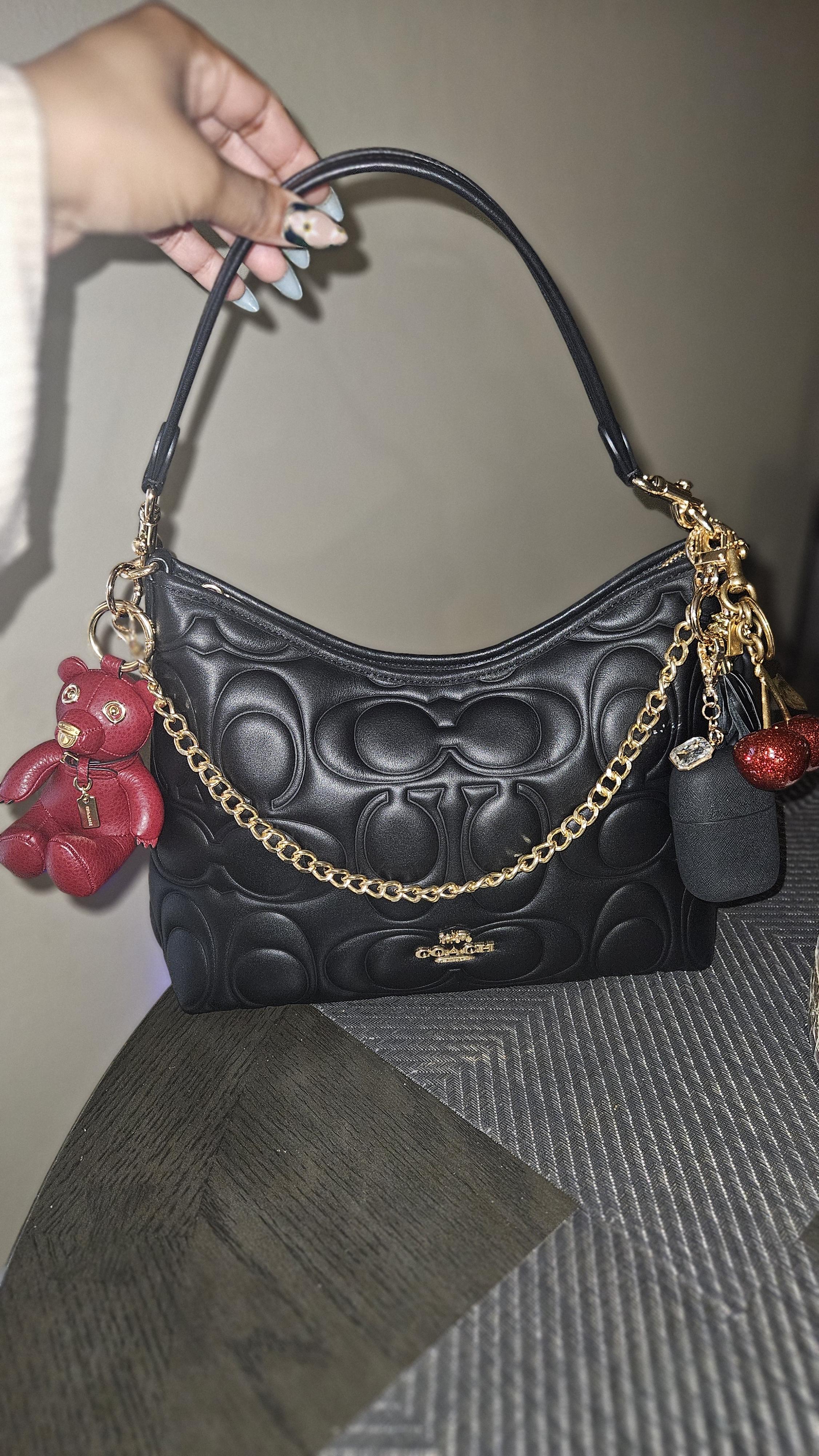 COACH® Outlet | Laurel Shoulder Bag With Signature Rivets