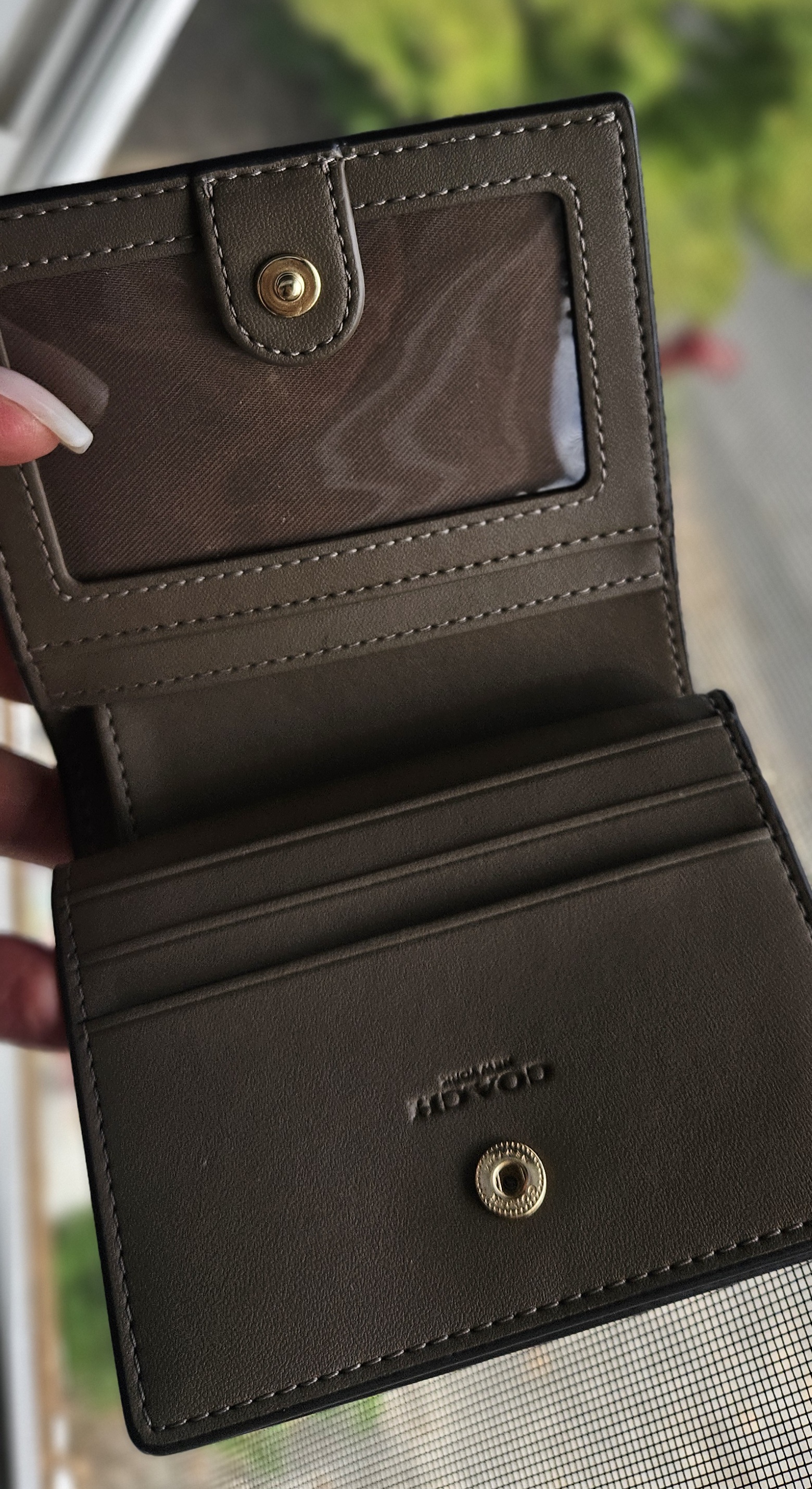 COACH® Outlet | Snap Wallet With Rivets COACH® Outlet | Snap Wallet With Rivets