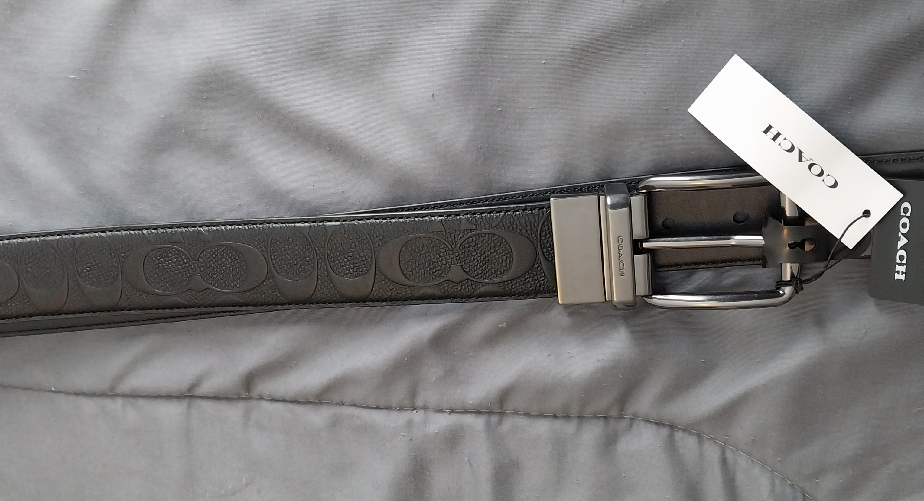 COACH® Outlet | Harness Buckle Cut To Size Reversible Belt, 38 Mm