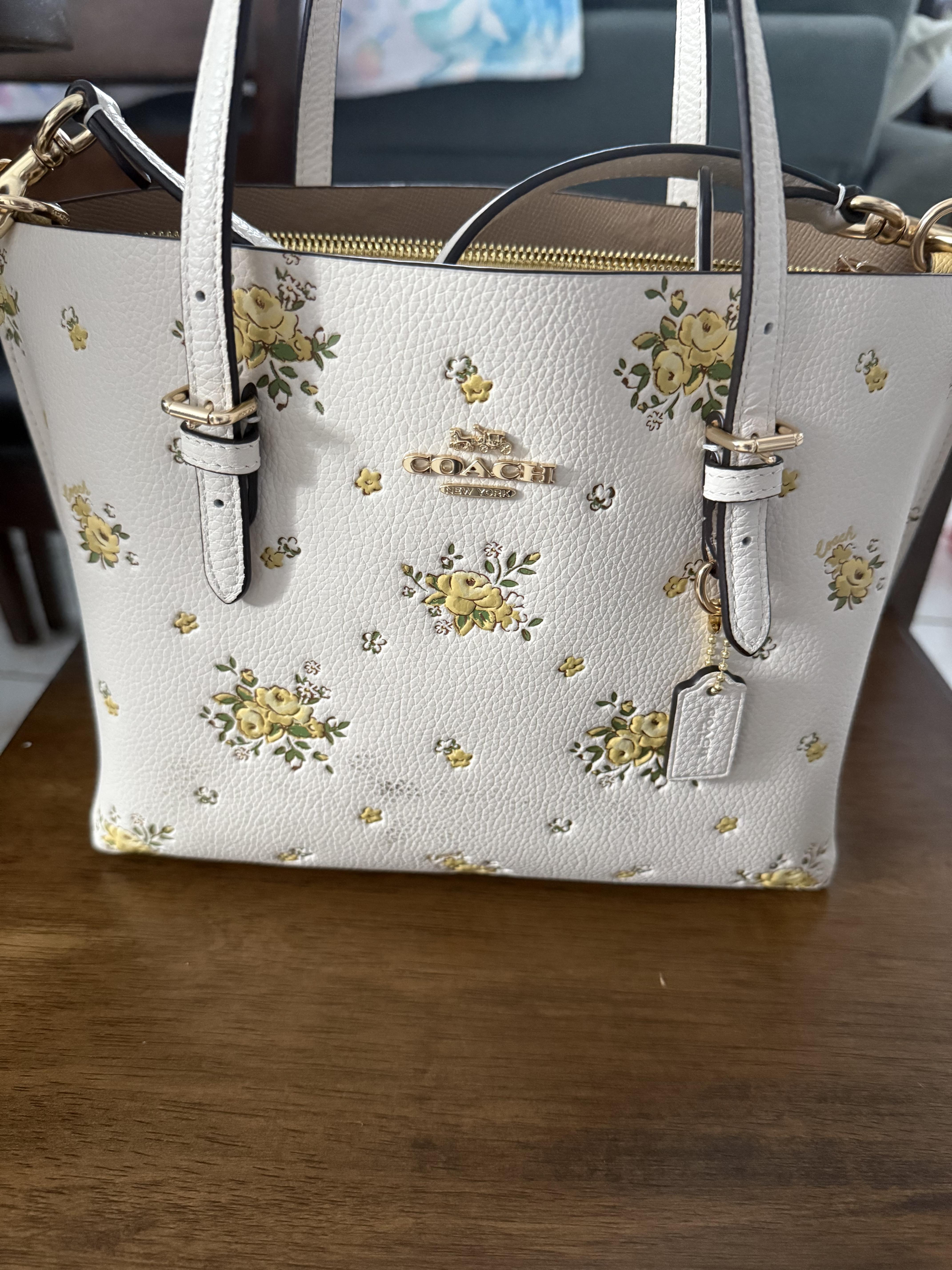 COACH® Outlet | Mollie Tote Bag 25 With Lemon Print