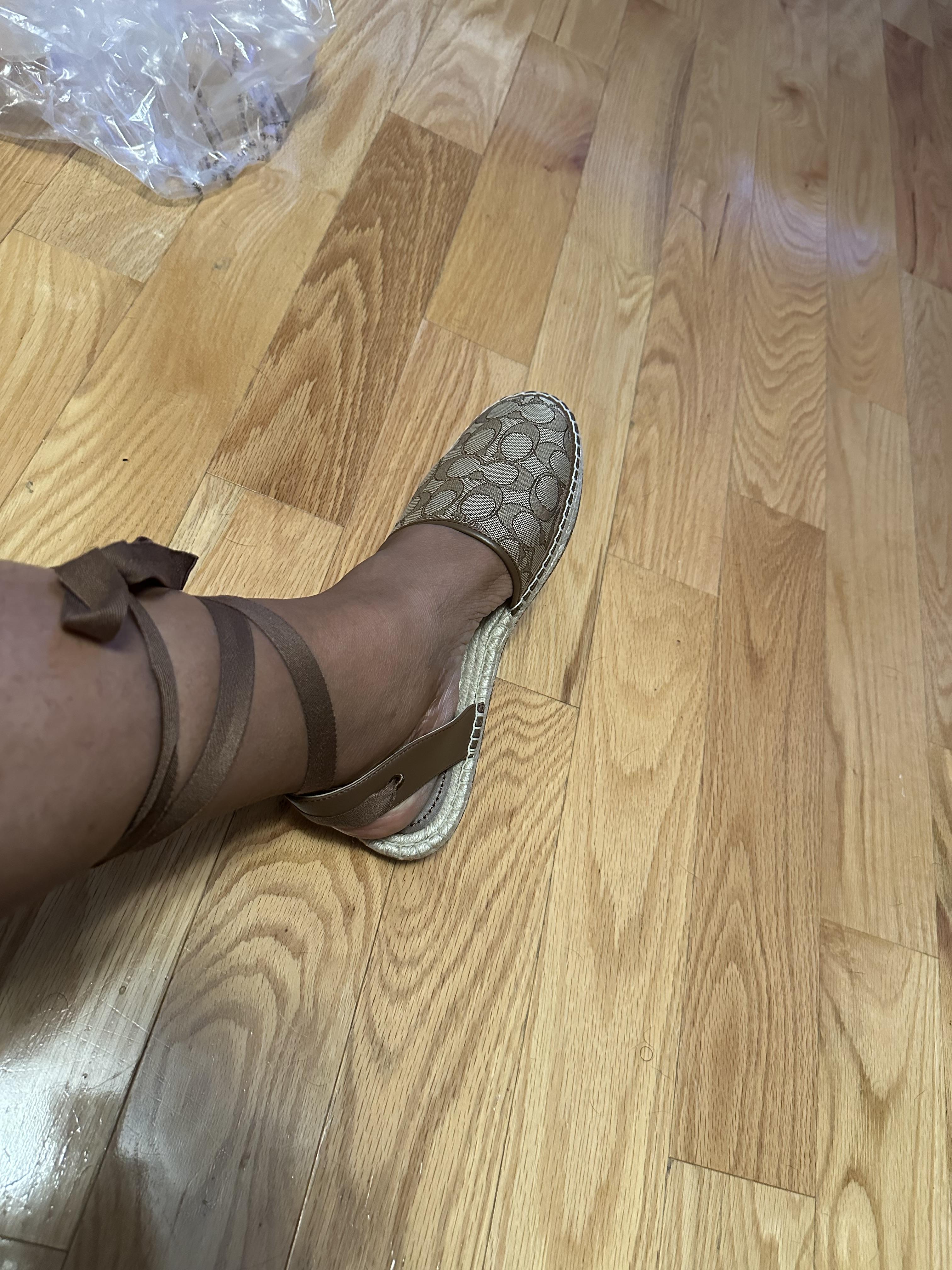 COACH® Outlet | Connie Espadrille In Signature Jacquard