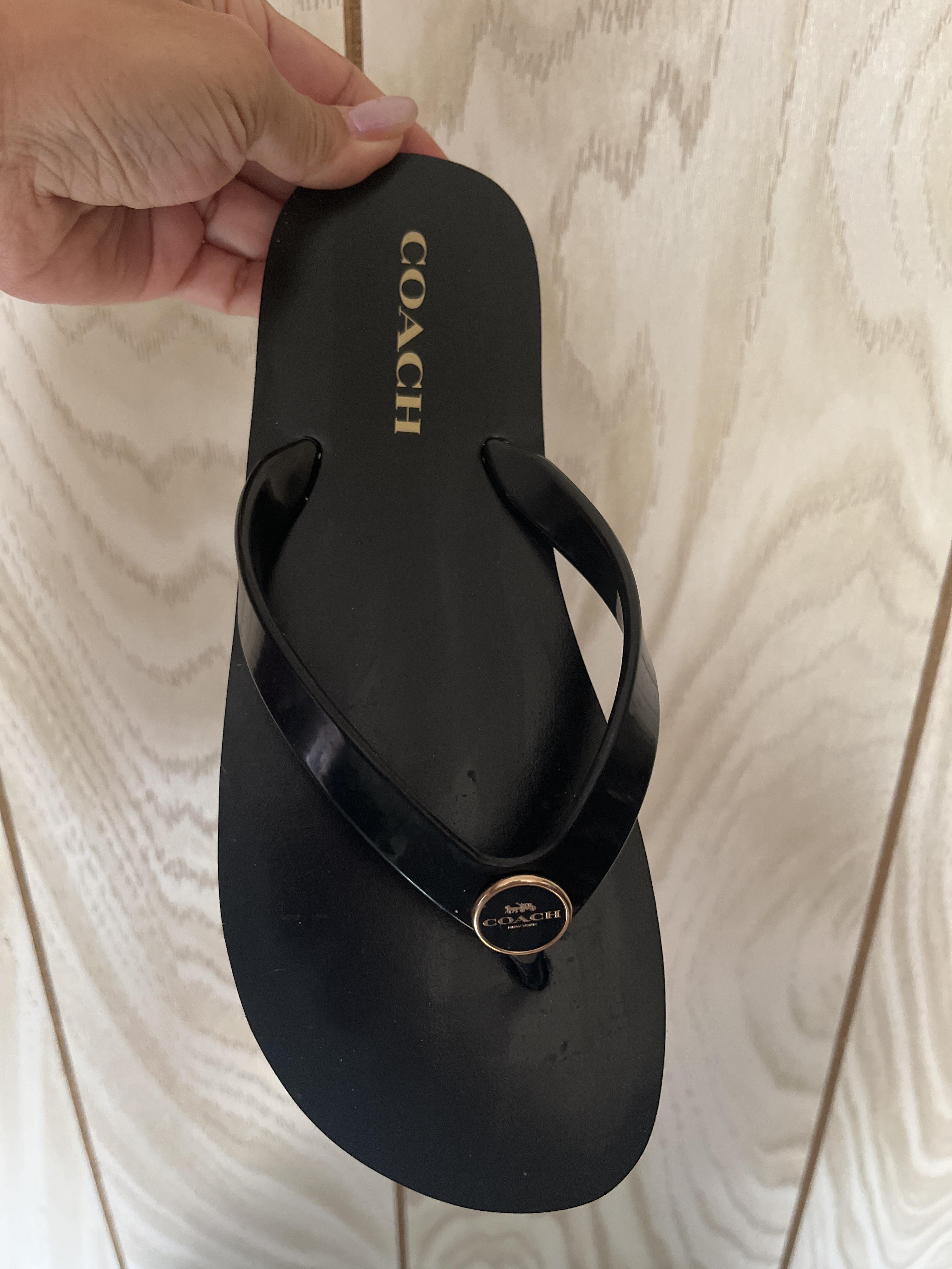 サンダル・ミュール COACH Zayn Flip Flops US7B 24cm CR858 COACH]Zayn Flip Flop☆ユニセックス☆ (Coach/サンダル