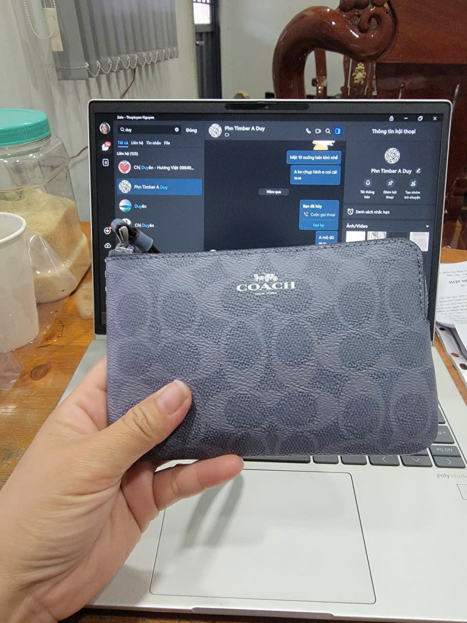 COACH® Outlet | New Year Corner Zip Wristlet With Snake Graphic