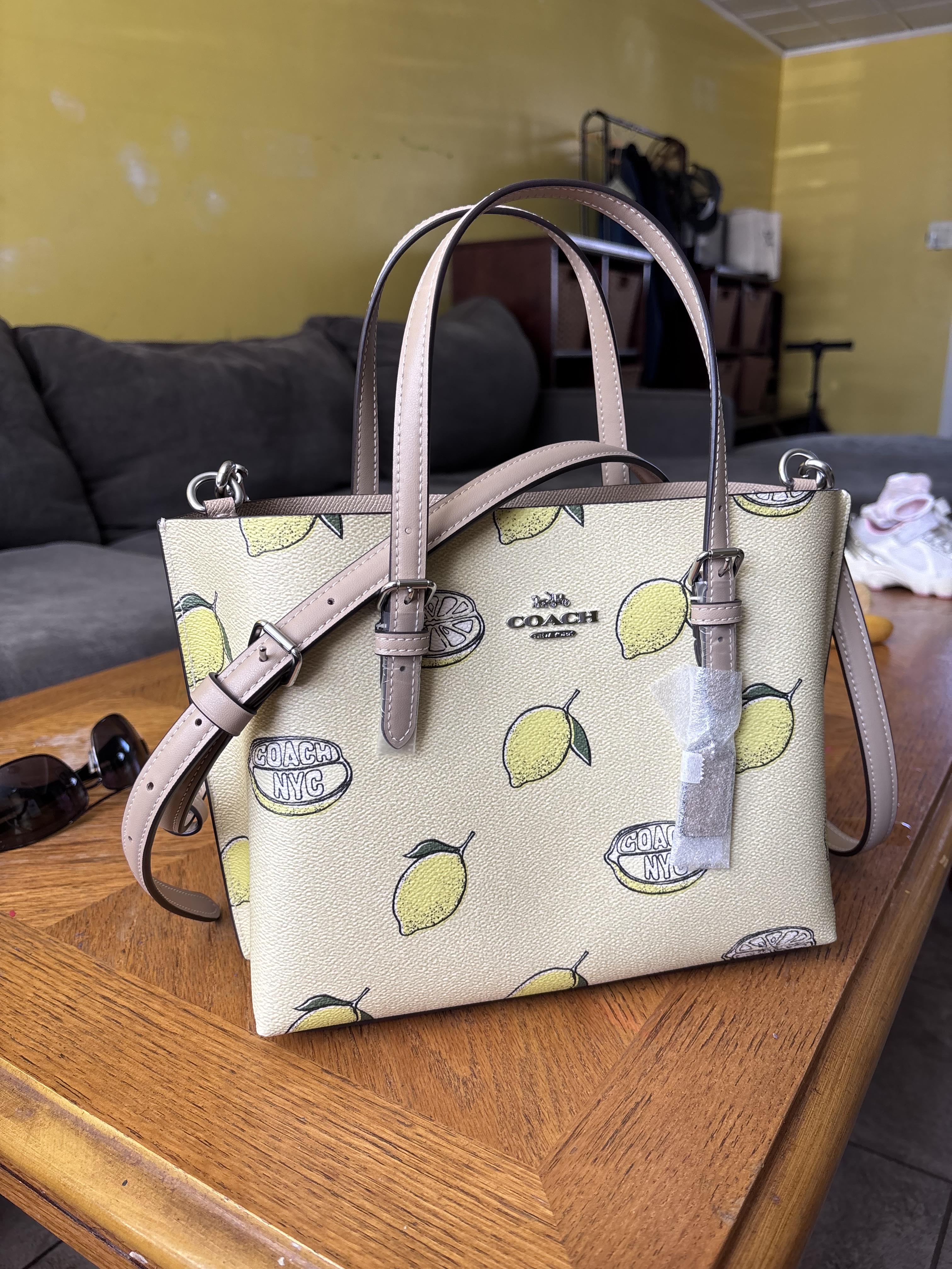 COACH® Outlet | Mollie Tote Bag 25 With Cherry Print