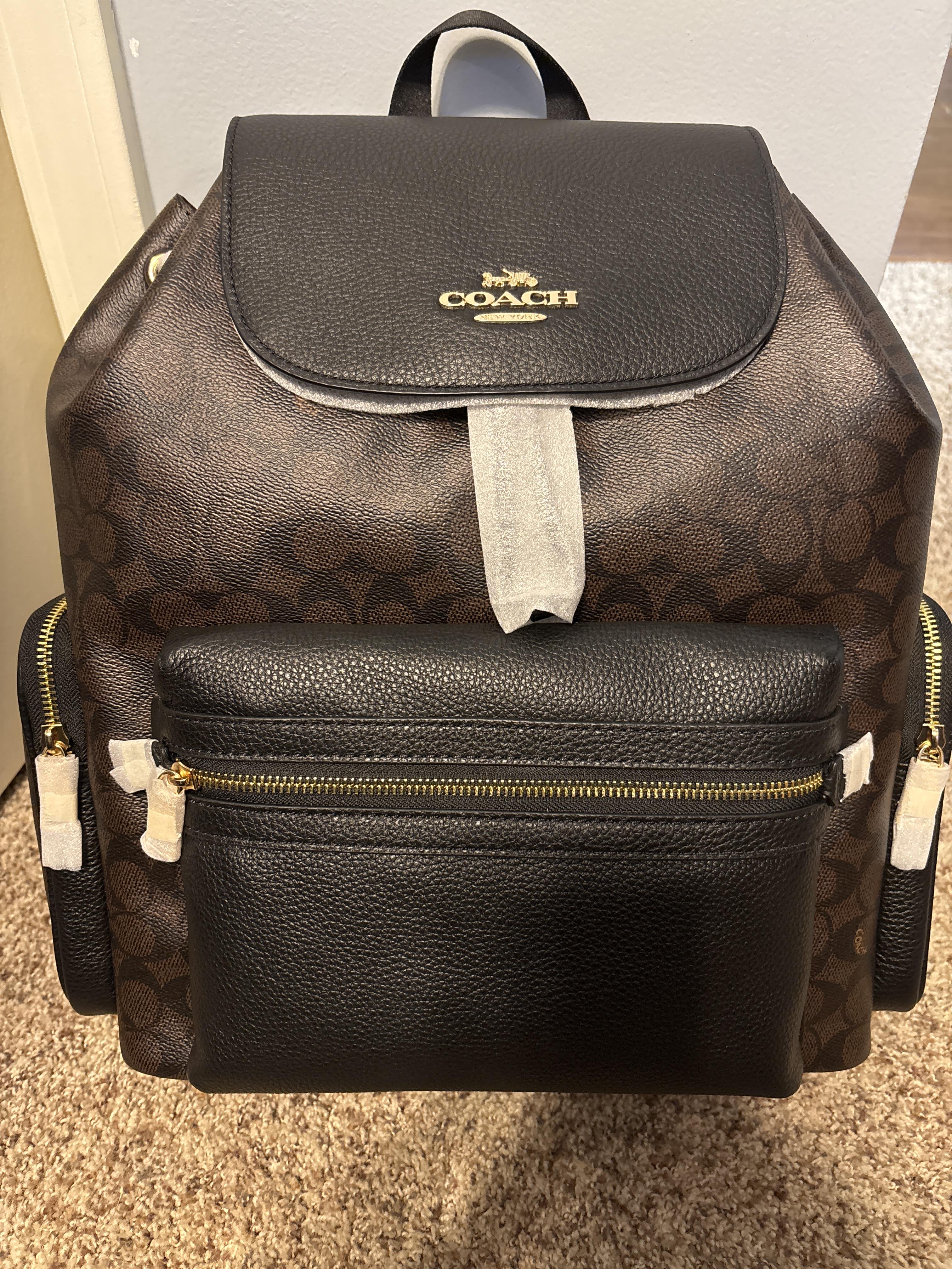 COACH® Outlet | Baby Backpack In Signature Canvas