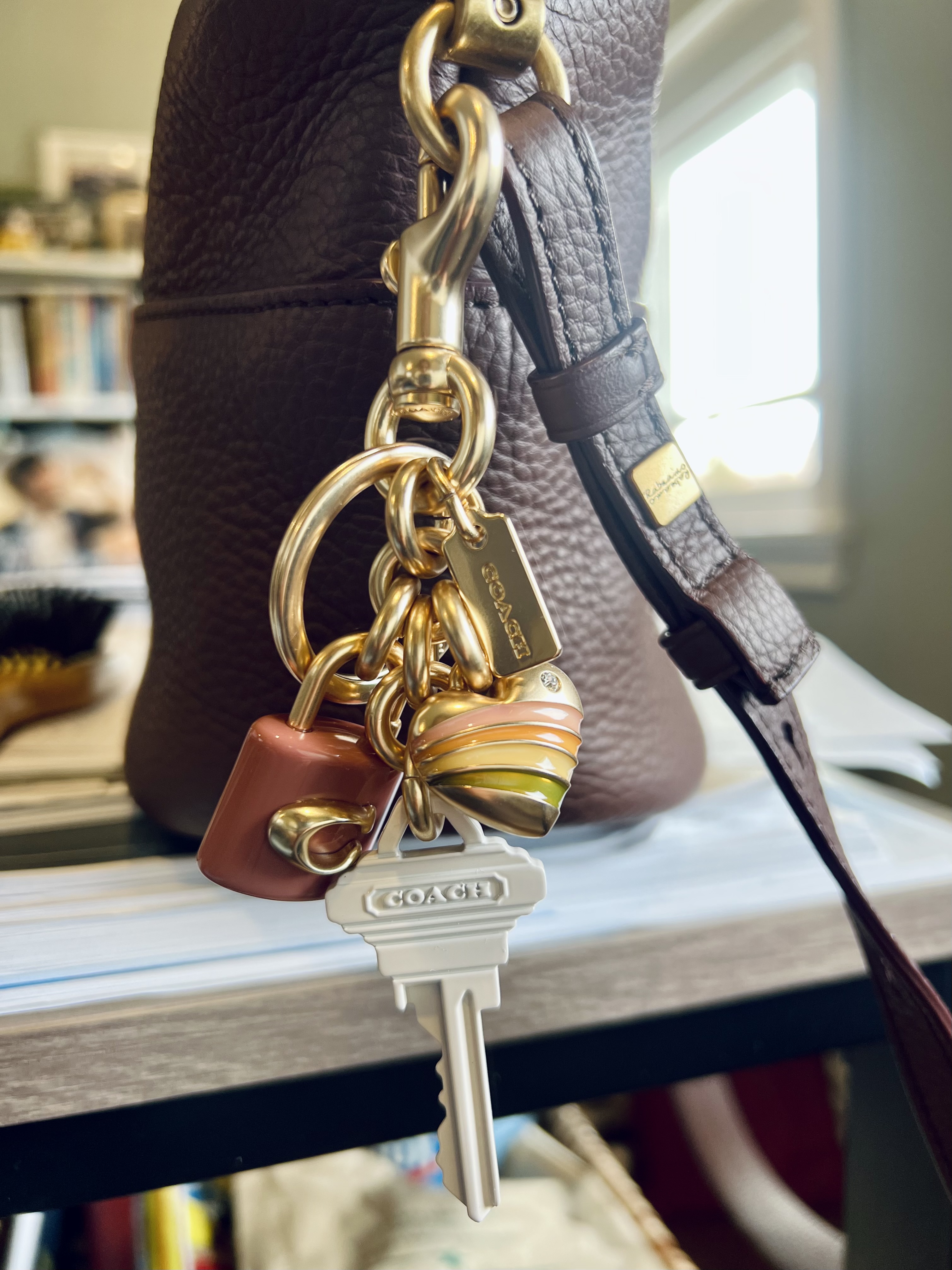 COACH® Outlet | Key Cluster Bag Charm COACH® Outlet | Key Cluster Bag Charm