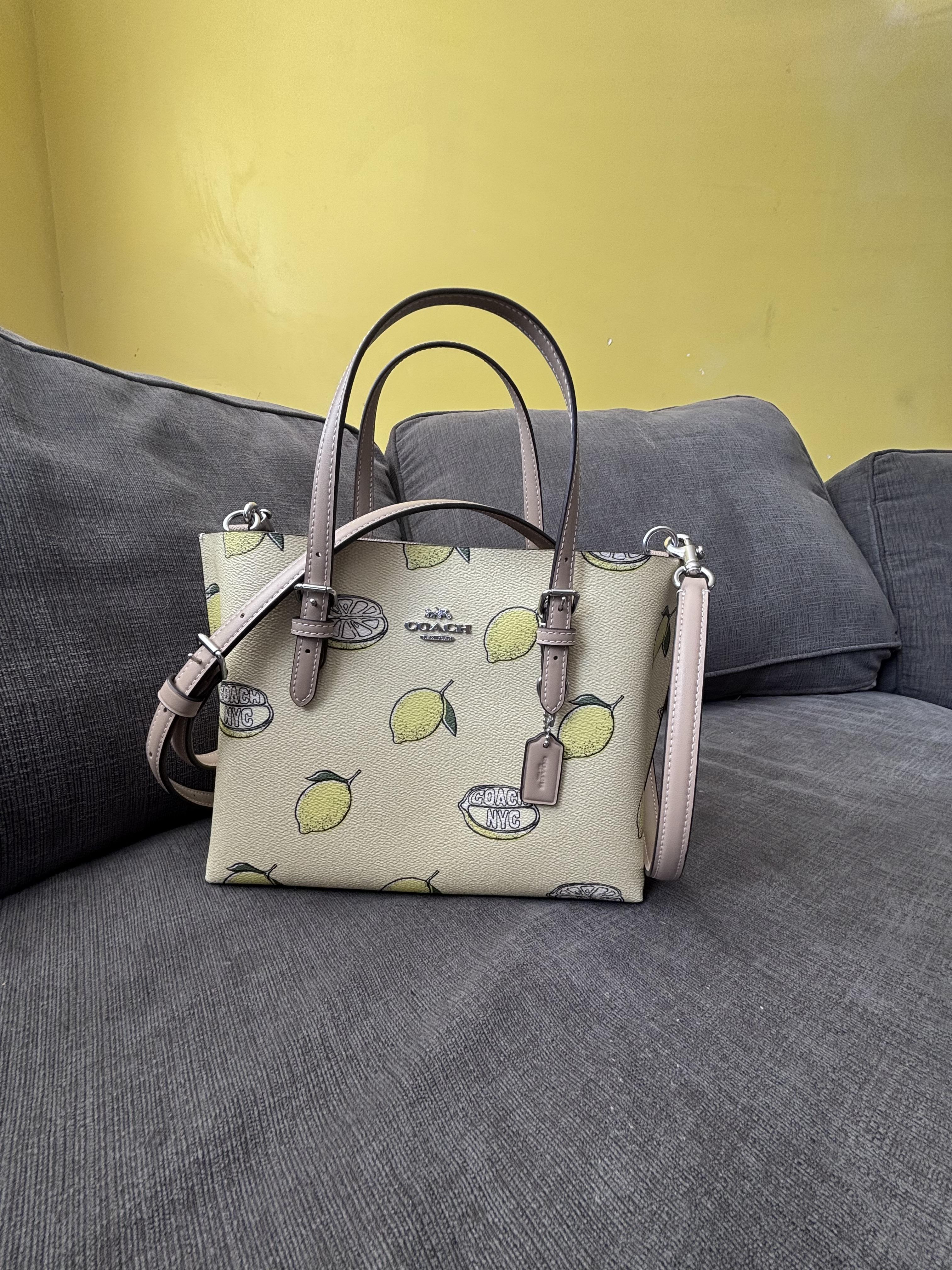COACH® Outlet | Mollie Tote Bag 25 With Lemon Print