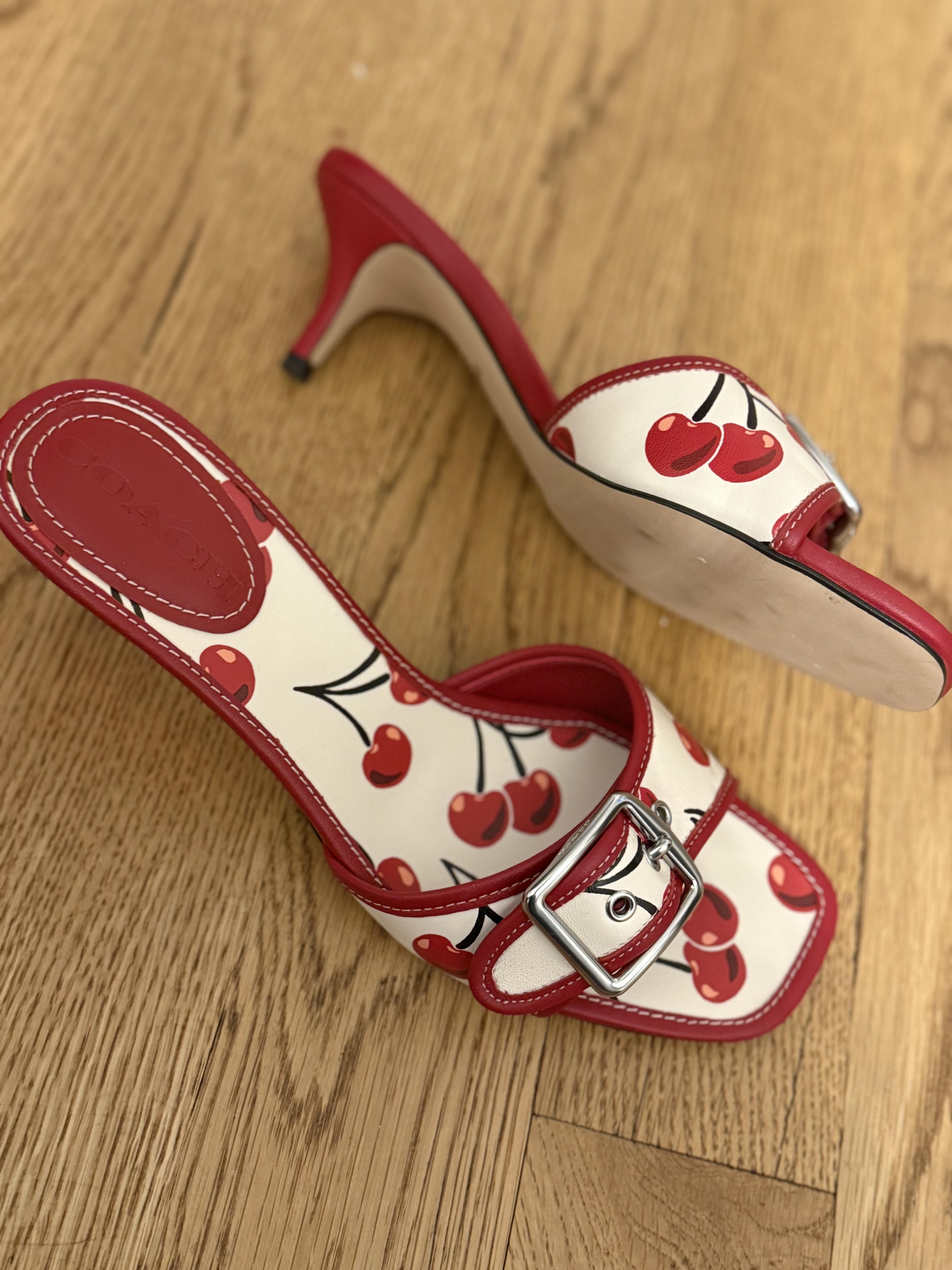 コーチ Margot Sandal With Cherry Print COACH® Outlet | Margot Sandal With Cherry Print