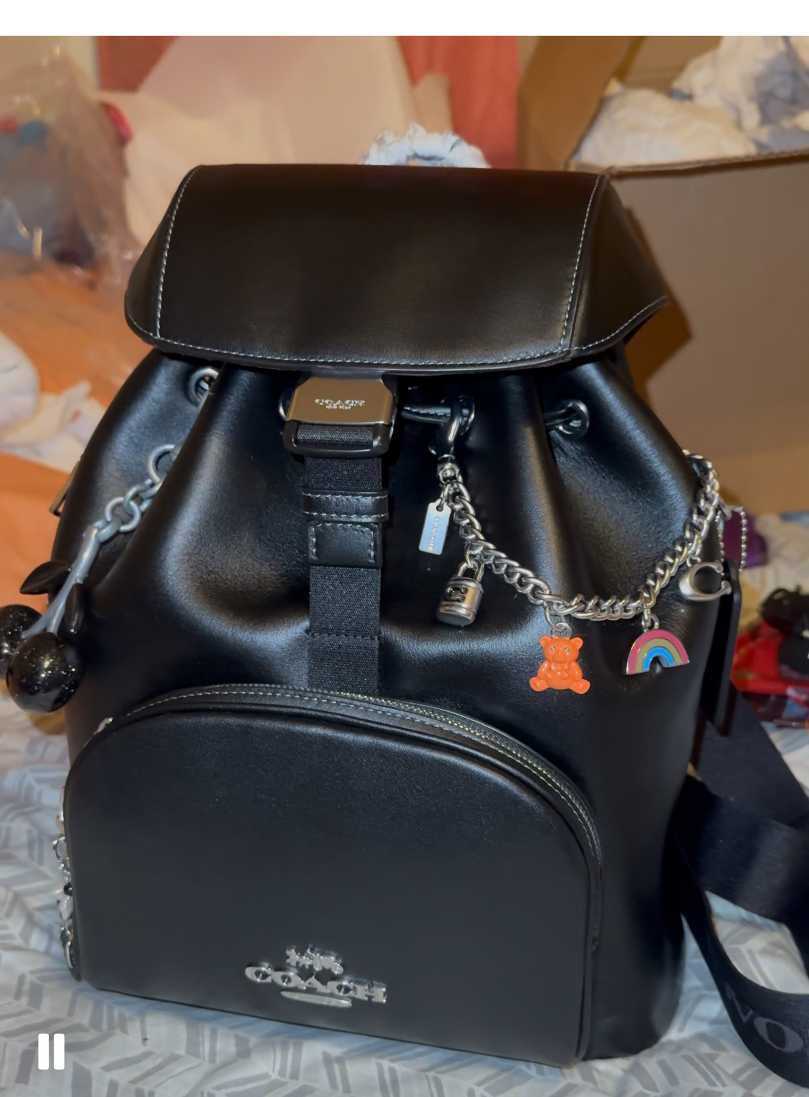 COACH® Outlet | Silver Swagger Chain With Charms