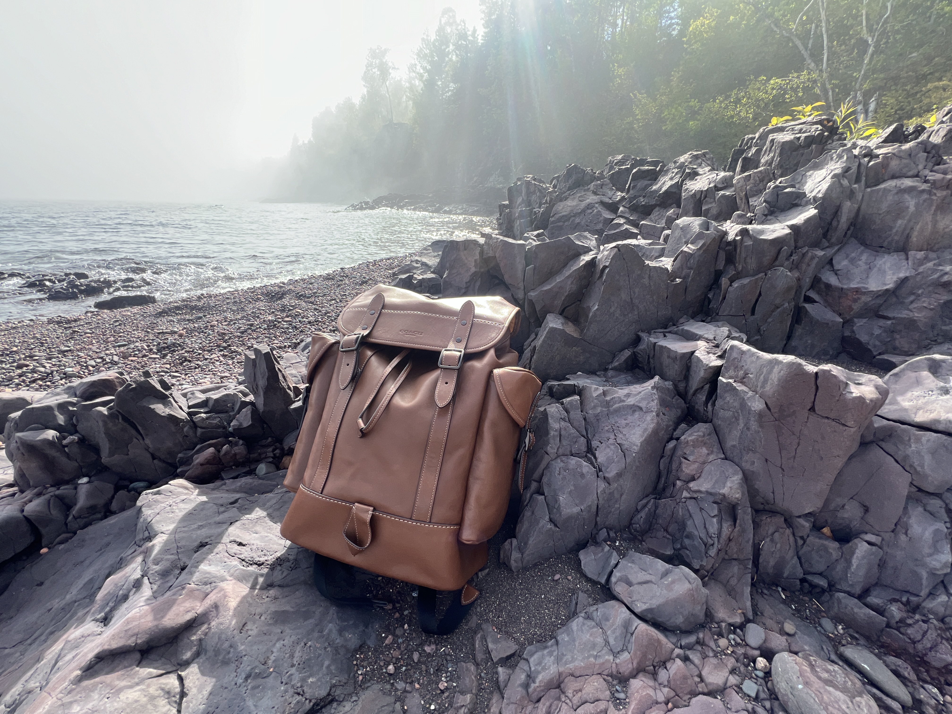 COACH® Outlet | Hitch Backpack In Signature Camo Print