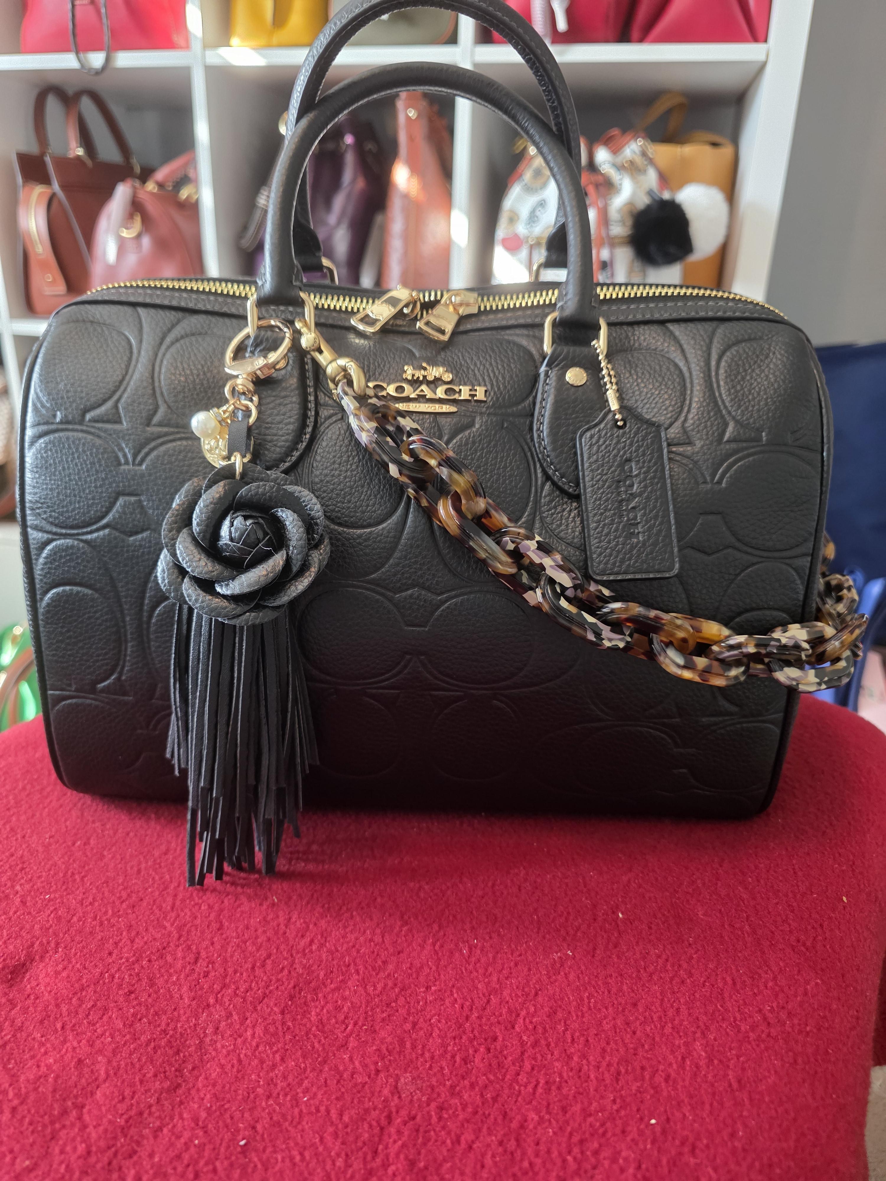 COACH® Outlet | Rowan Large Satchel Bag In Signature Leather