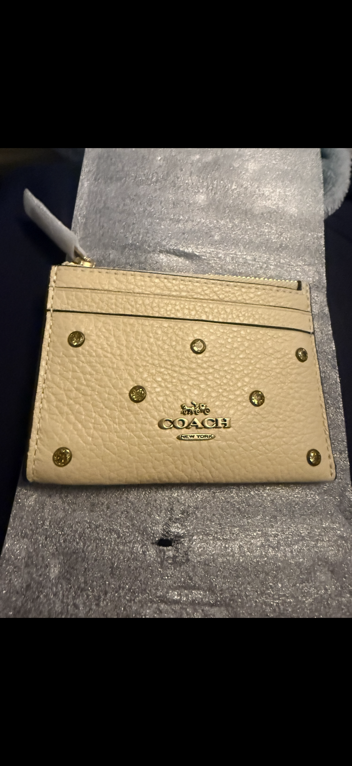 小物 Like new coach signature mini coin case COACH® Outlet | Coin Case In Signature Canvas With Halloween