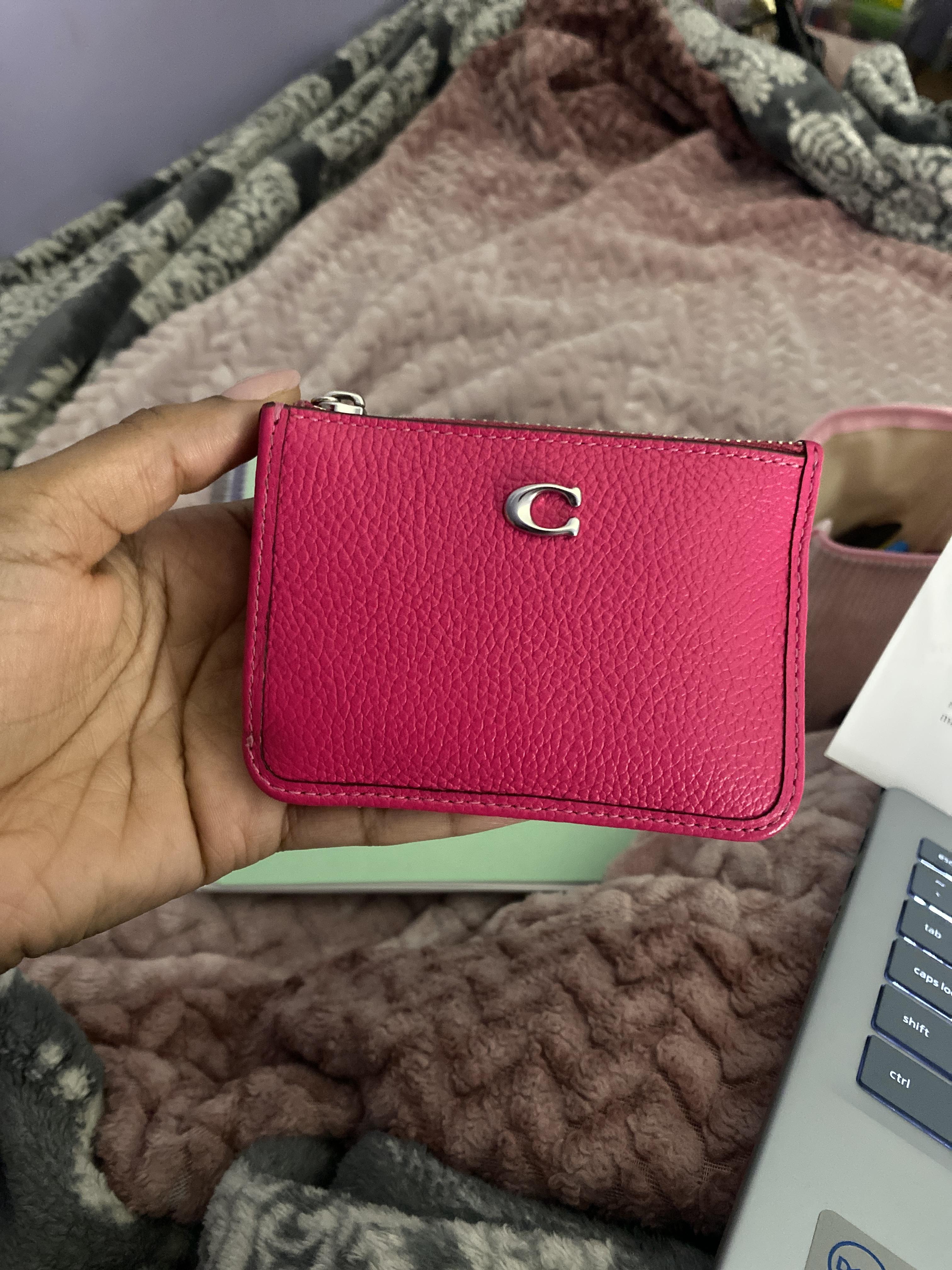 COACH® Outlet | Mini Id Skinny Case In Signature Canvas With
