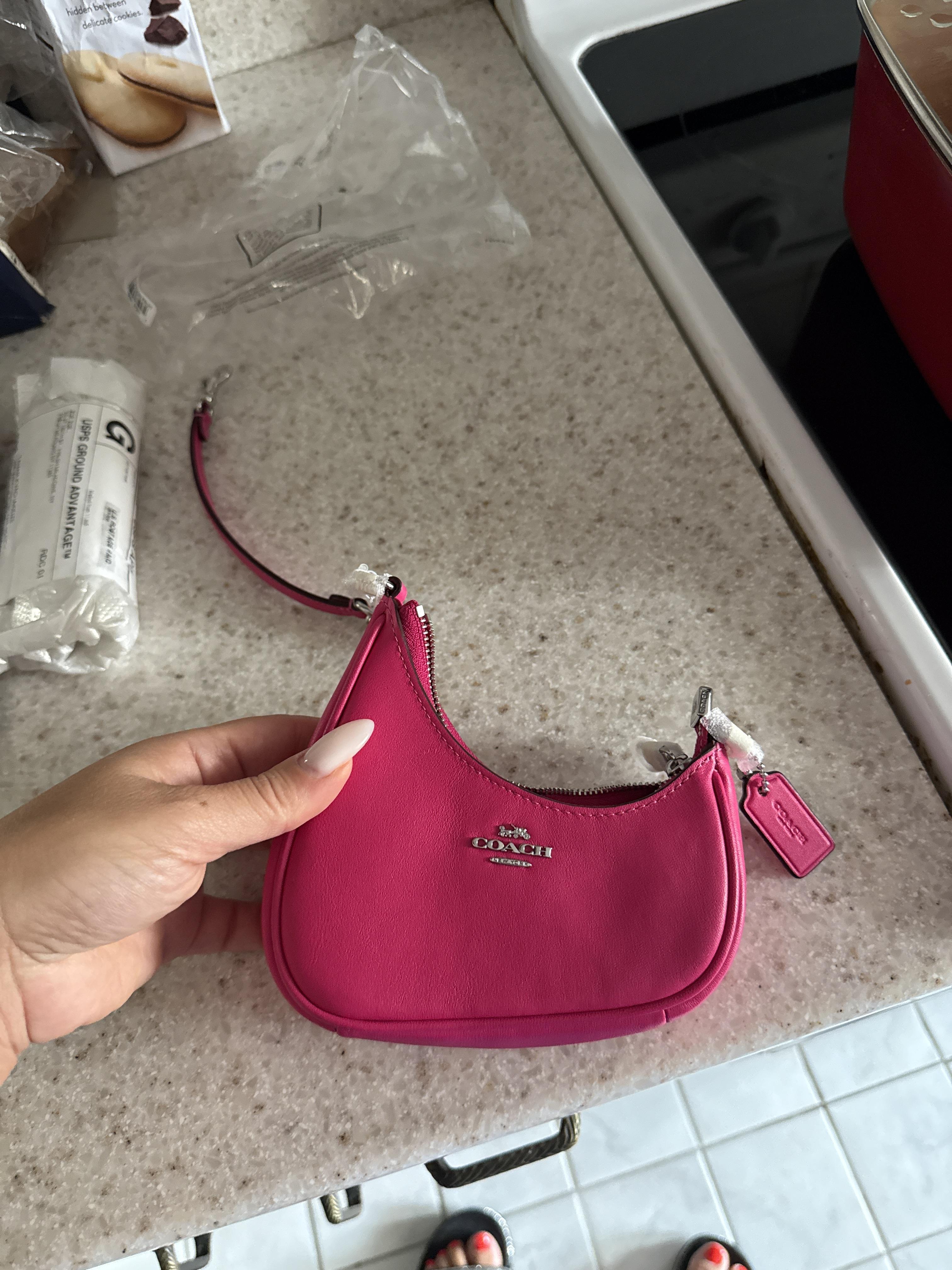 日本未入荷 Coach Mini Twisted Teri Bag Charm COACH® Outlet | Mini Twisted Teri Bag Charm In Signature Canvas