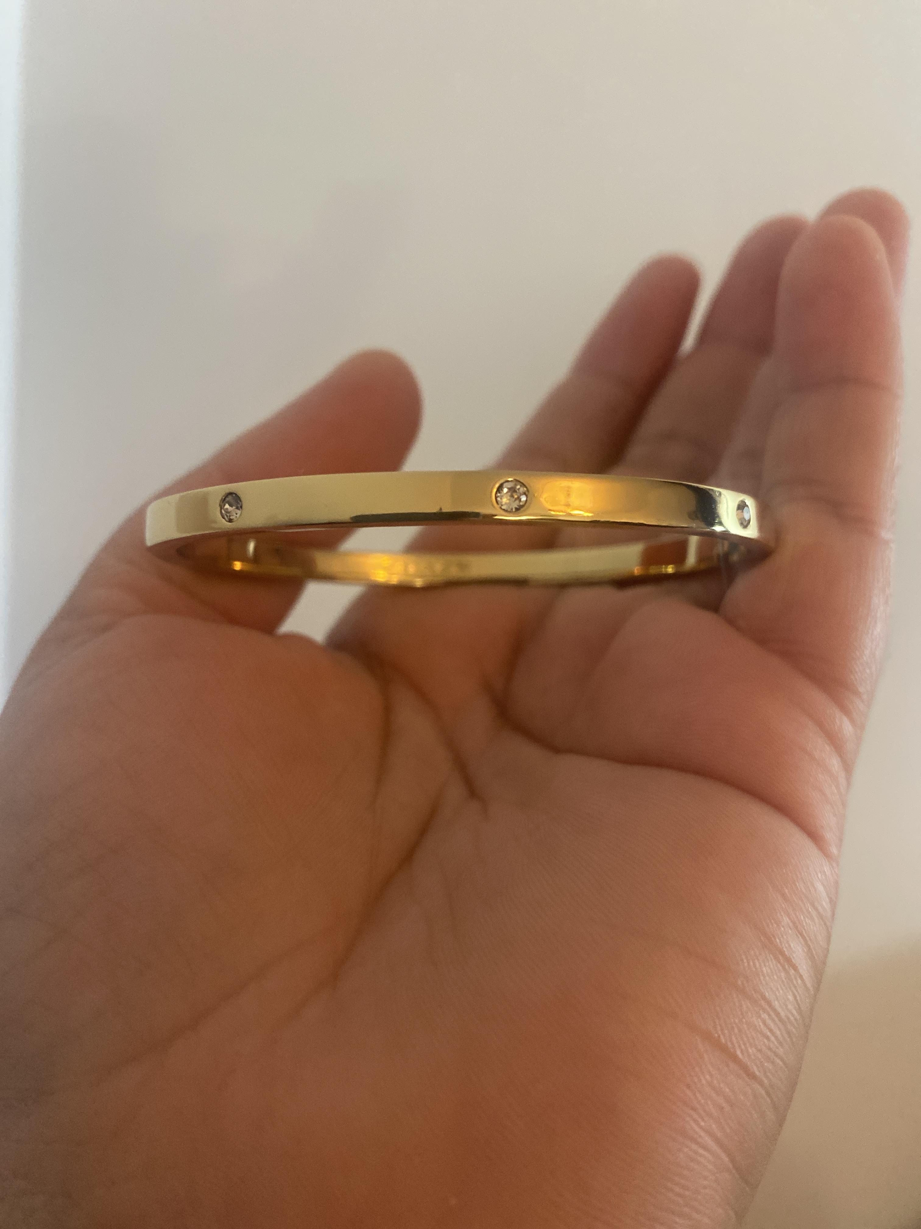 COACH® Outlet | Stone Hinged Bangle
