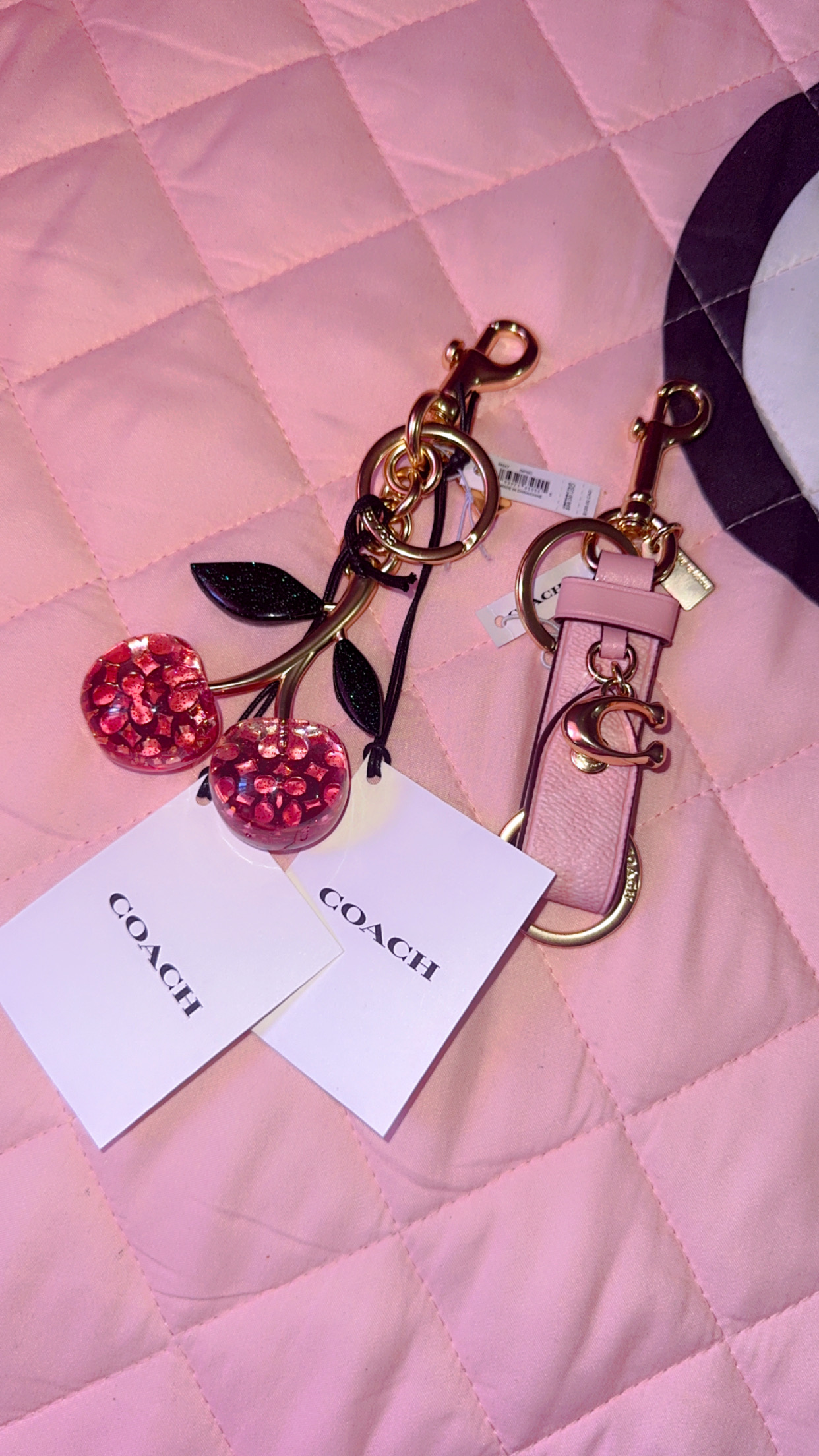 希少✨COACH Bag Charm Keychain Signature s-l400.jpg