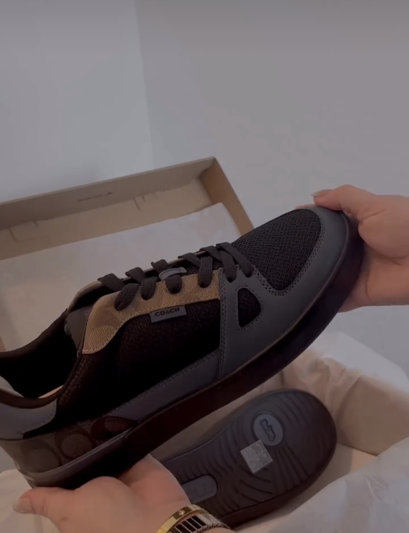 COACH® Outlet | Clip Court Sneaker In Colorblock Signature