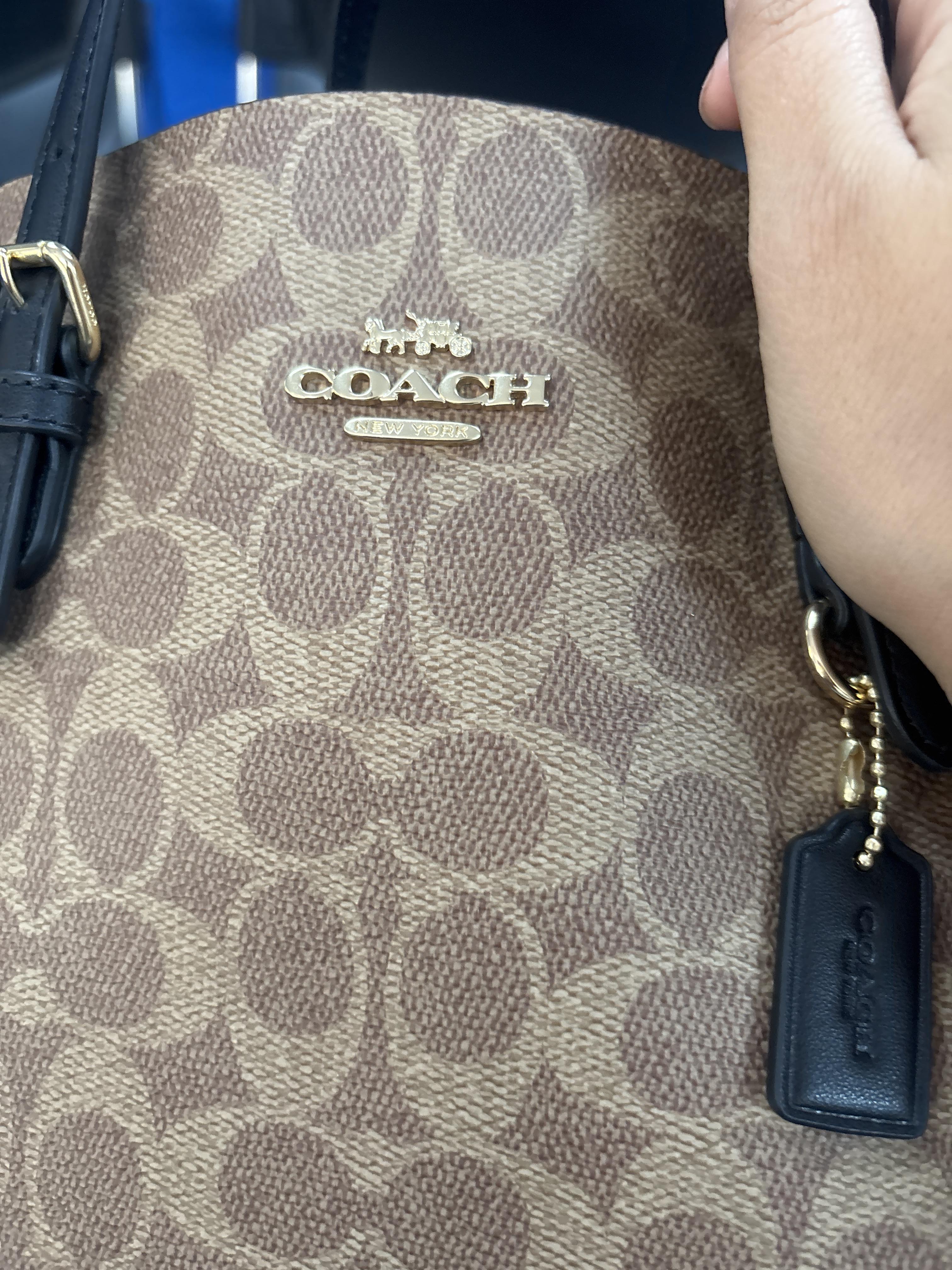 新作 COACH コーチ Mollie Tote Bag 25 かわいいトート 公式】コーチアウトレット | モリー トート 25・シグネチャー