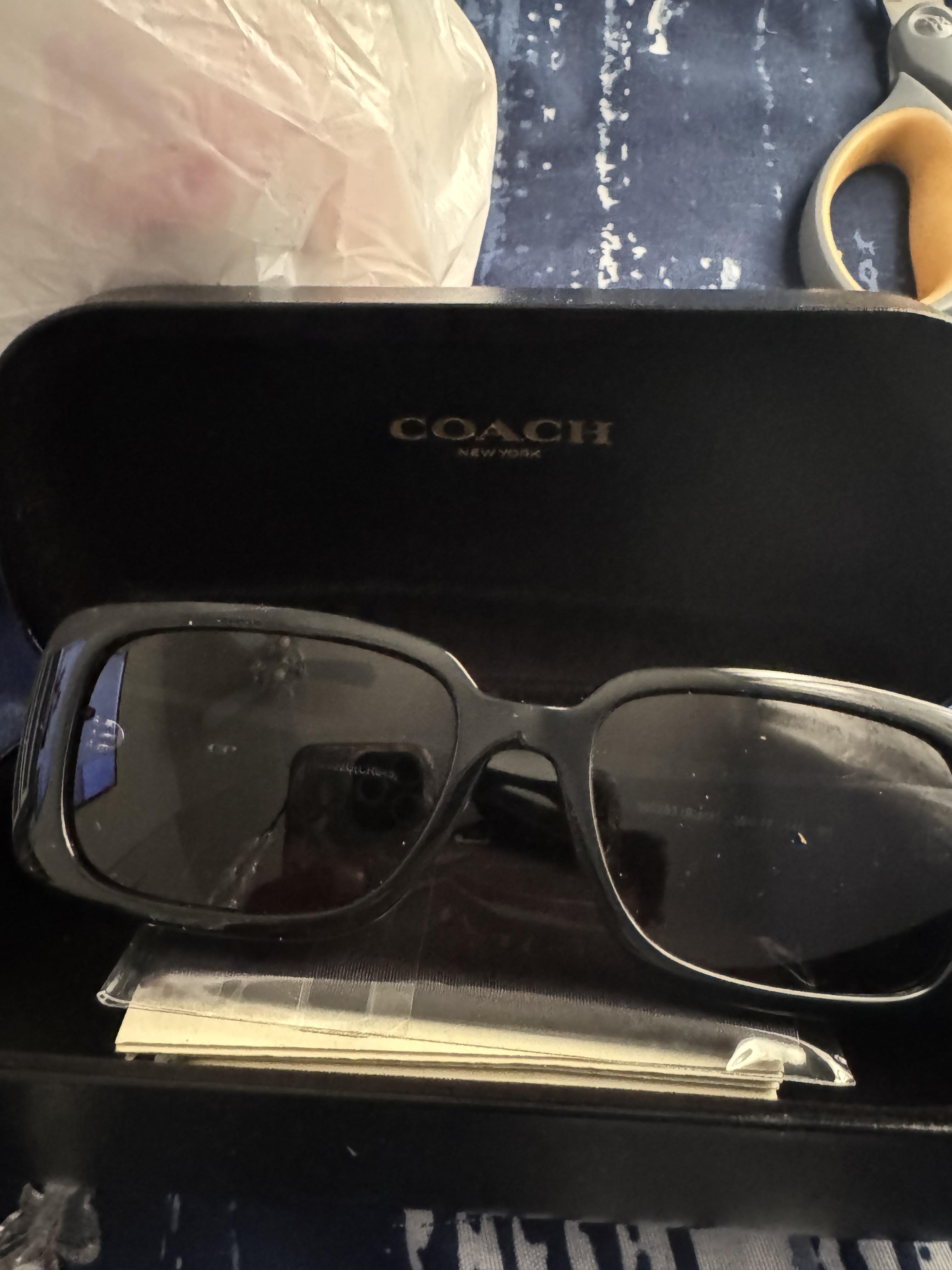 COACH® Outlet | Narrow Rectangle Sunglasses