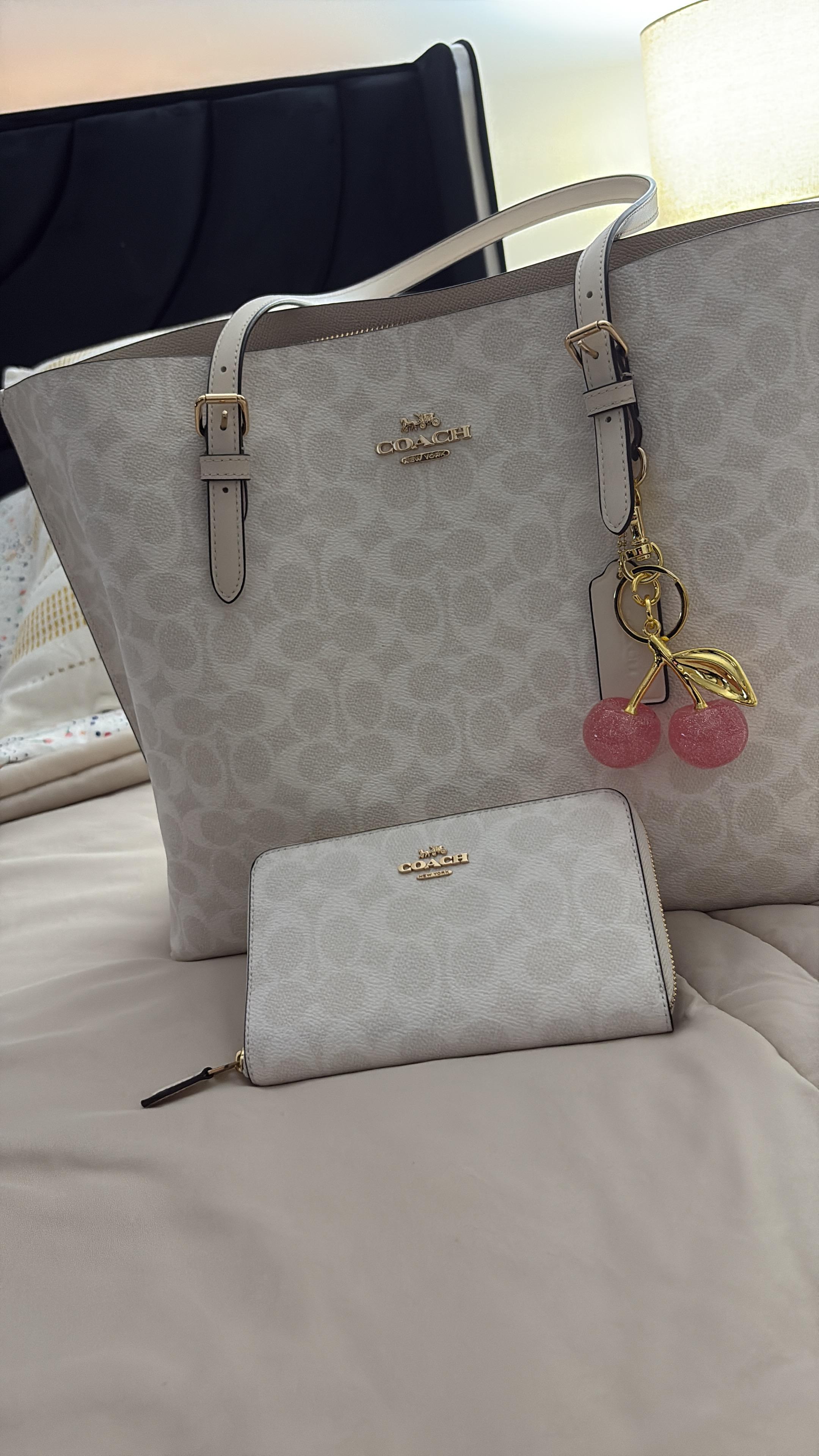 COACH® Outlet | Mollie Tote Bag With Strawberry Print