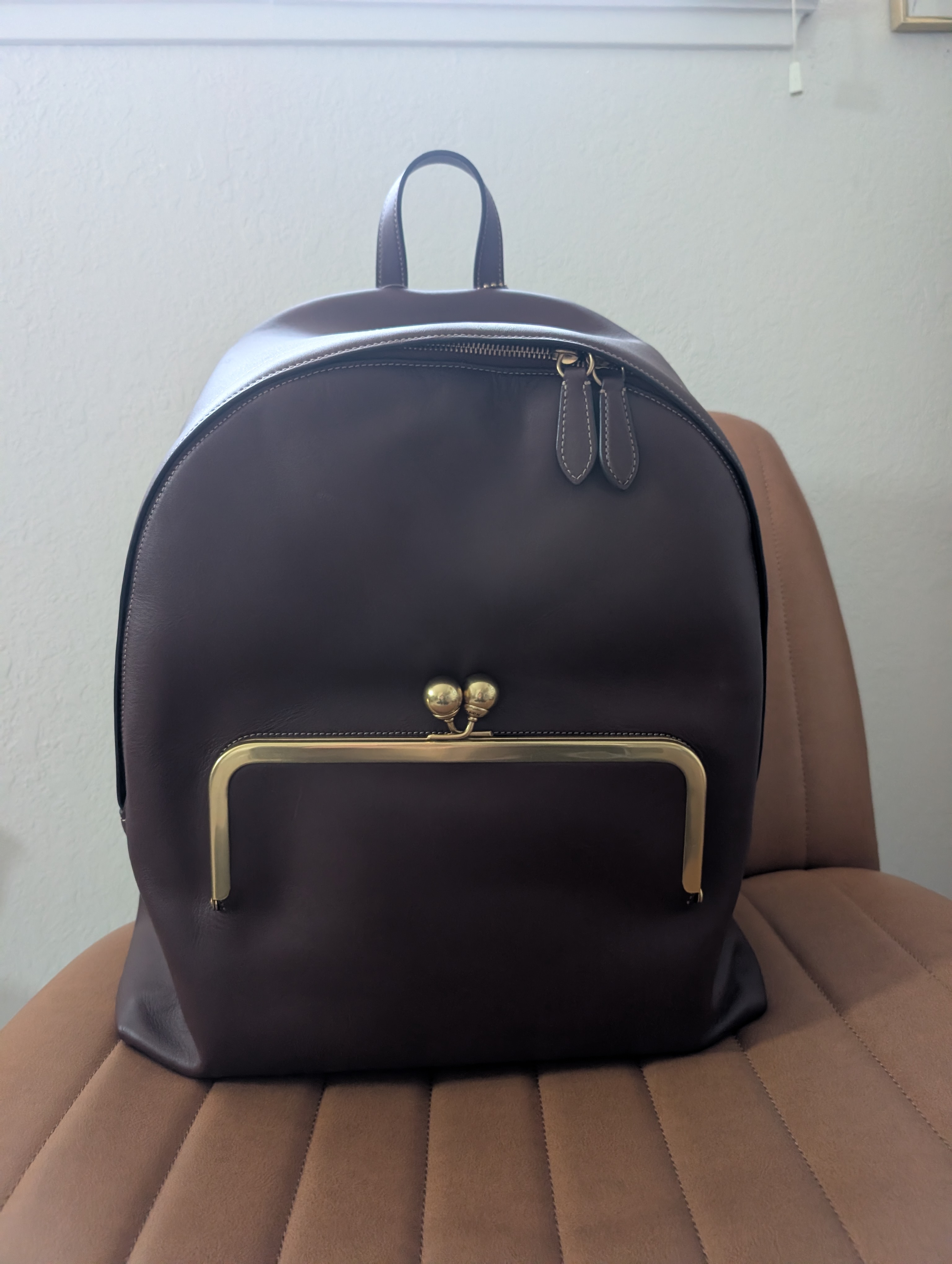 COACH® Outlet | Kisslock Frame Backpack
