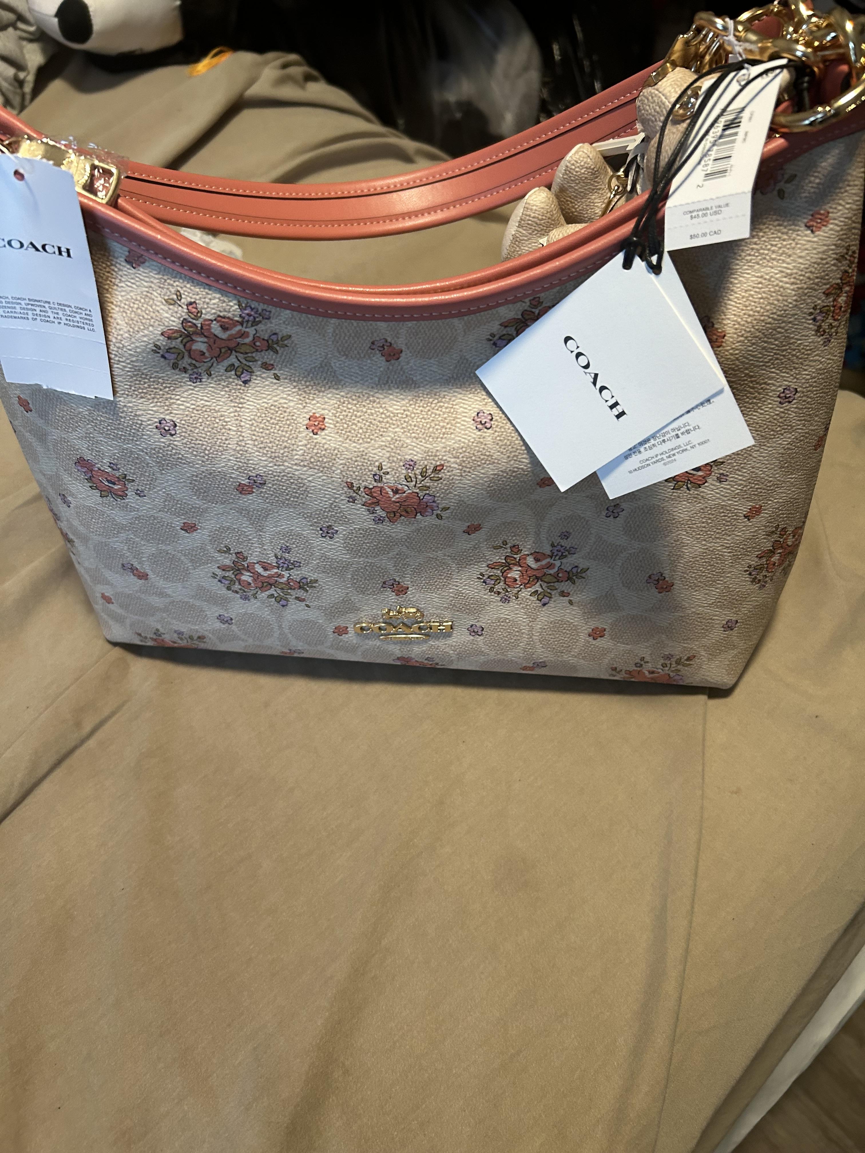 COACH® Outlet | Collectible Bear Bag Charm In Signature Canvas