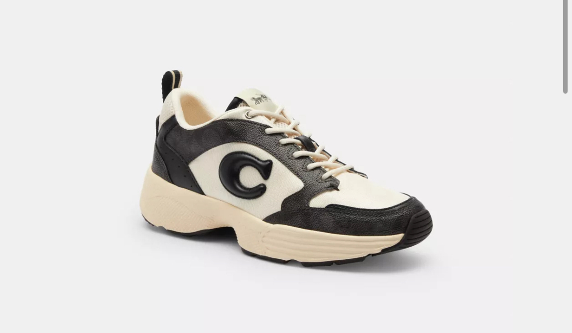COACH® Outlet | Platform Sneaker In Signature Canvas