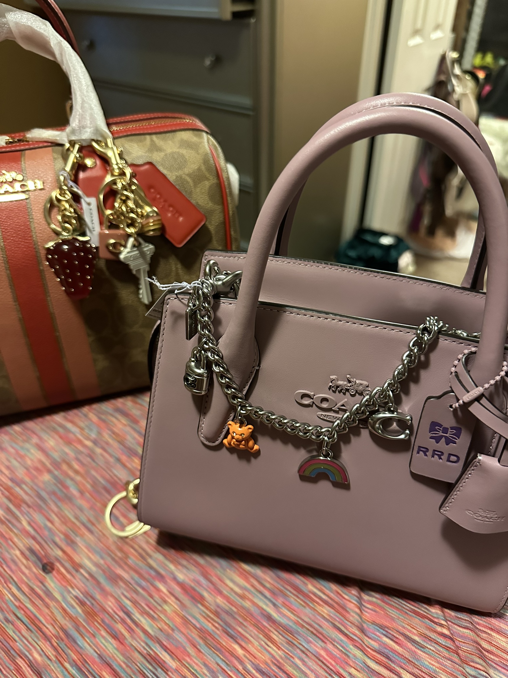 COACH® Outlet | Silver Swagger Chain With Charms