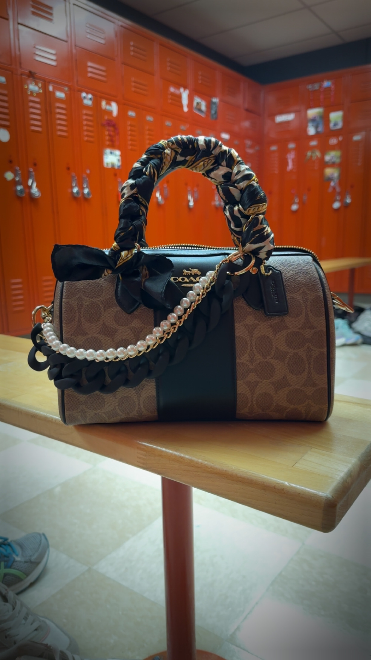 COACH® Outlet | Rowan Satchel Bag With Strawberry Print