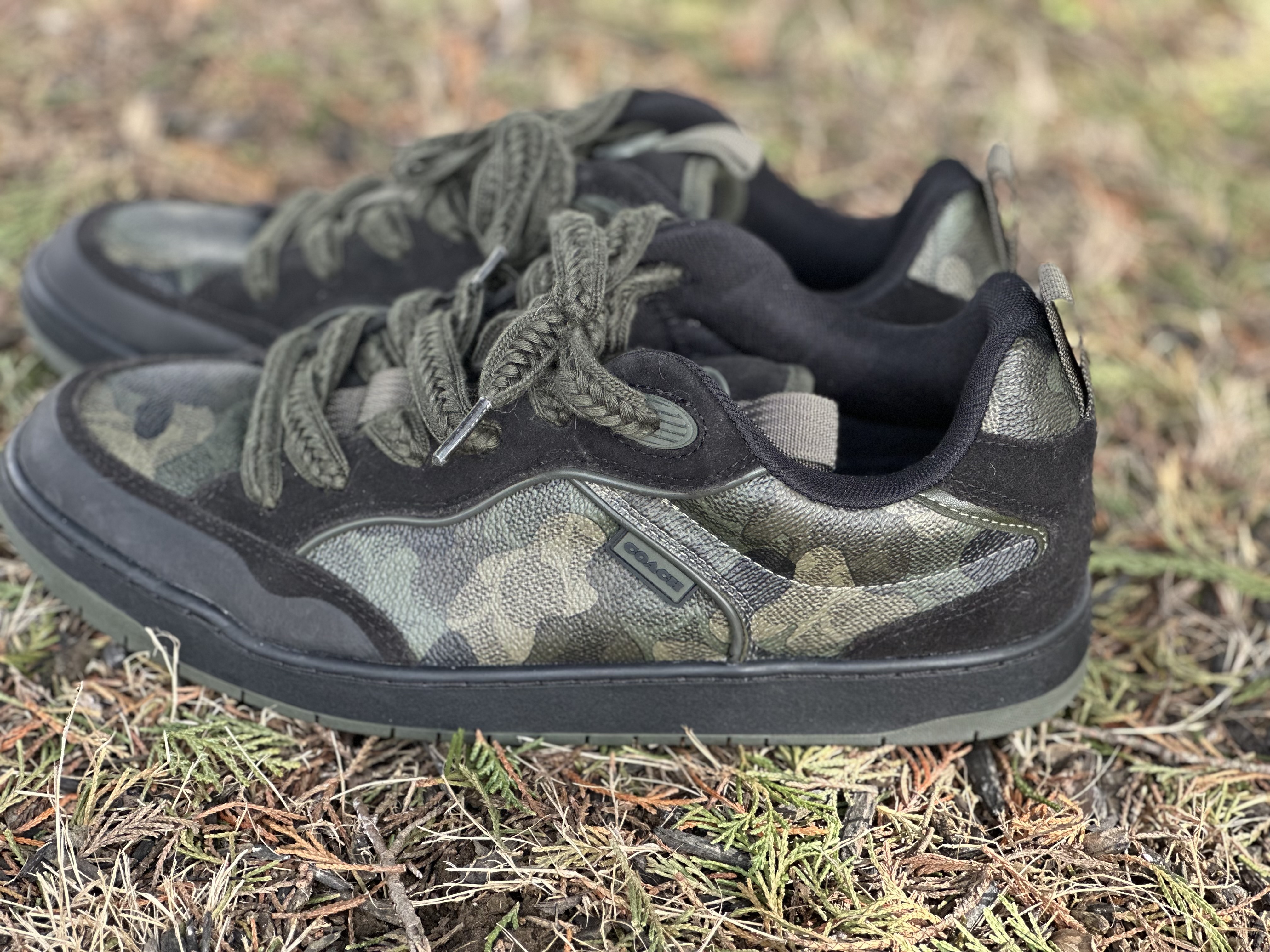 C203 Sneaker In Signature Canvas C203 Sneaker In Signature Camo Print main image 2