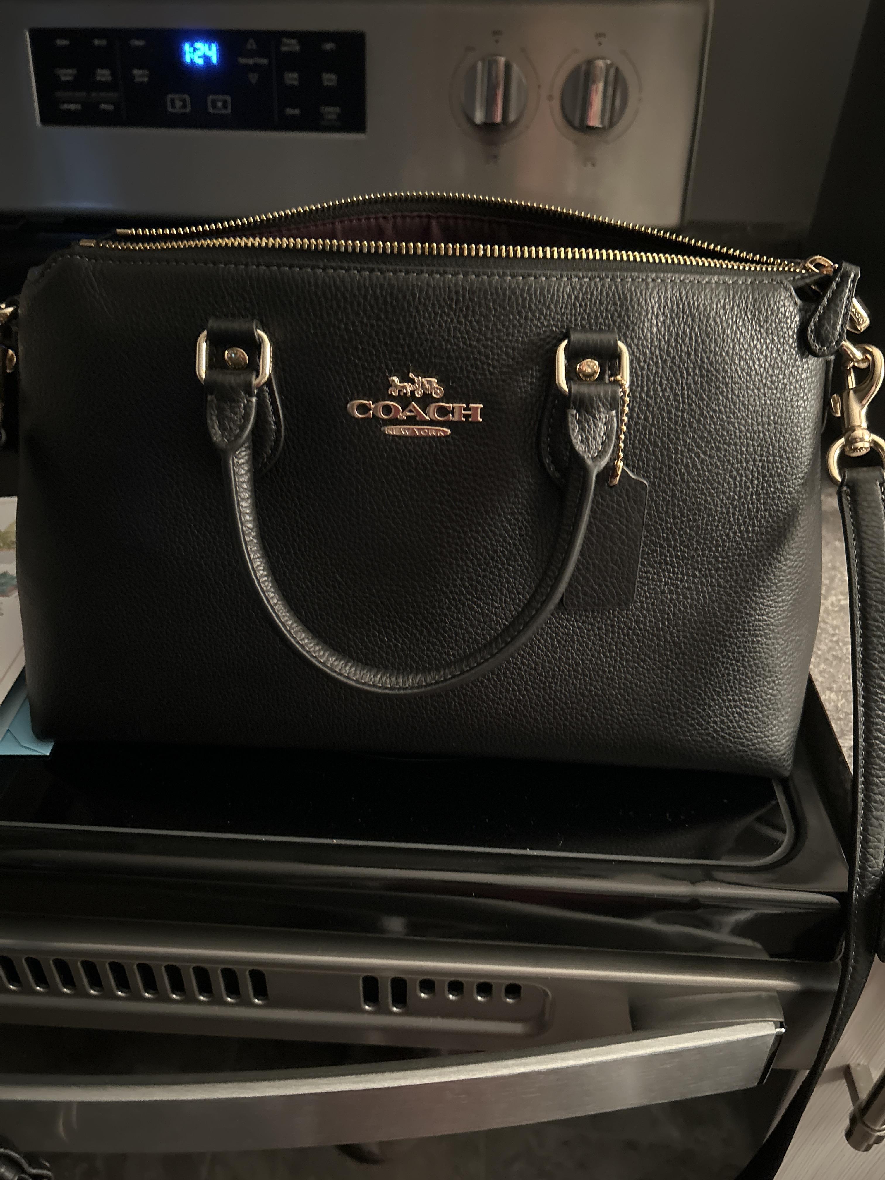 COACH® Outlet | Georgia Satchel Bag In Signature Canvas
