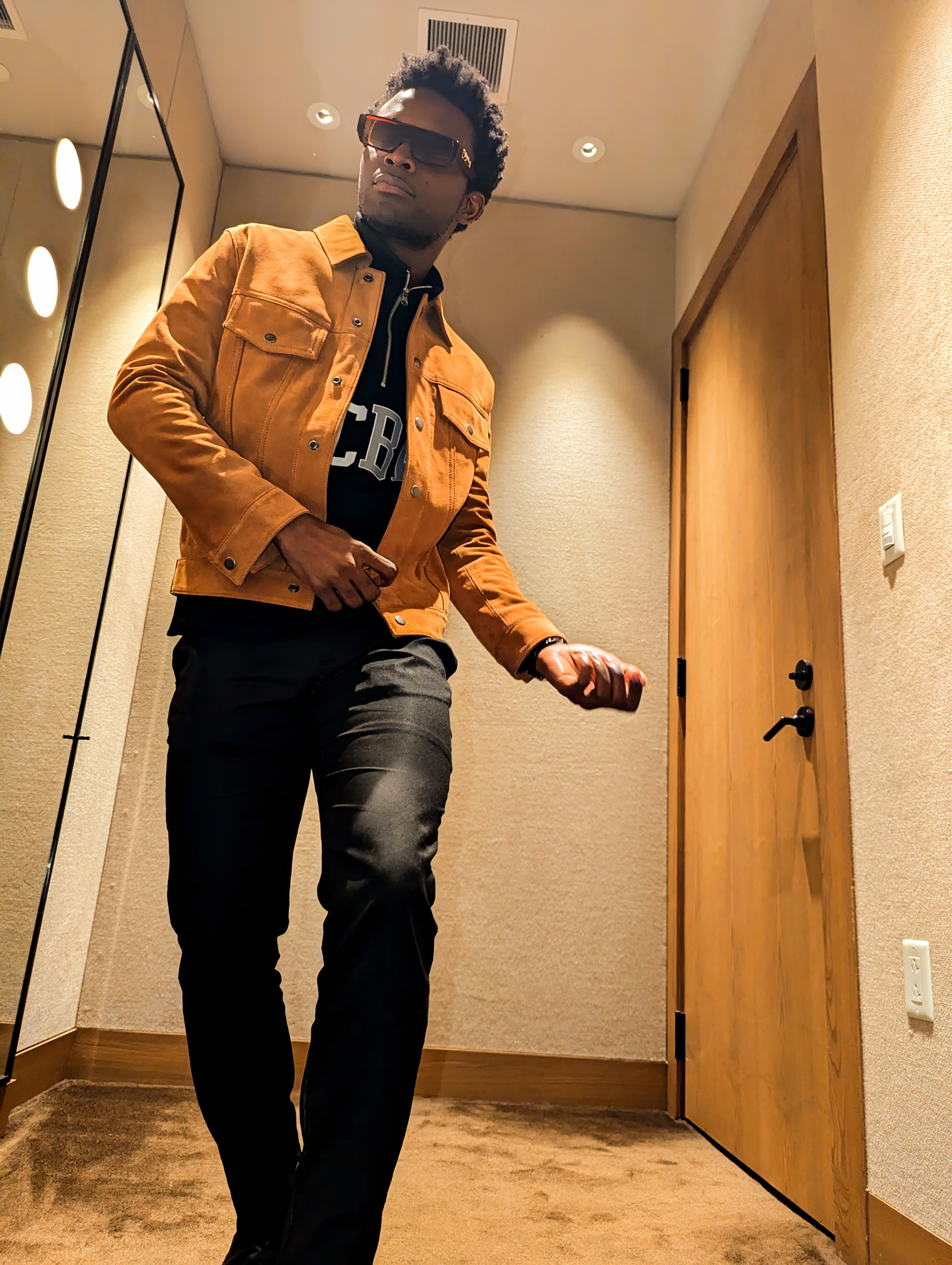 COACH® Outlet | Suede Leather Jacket