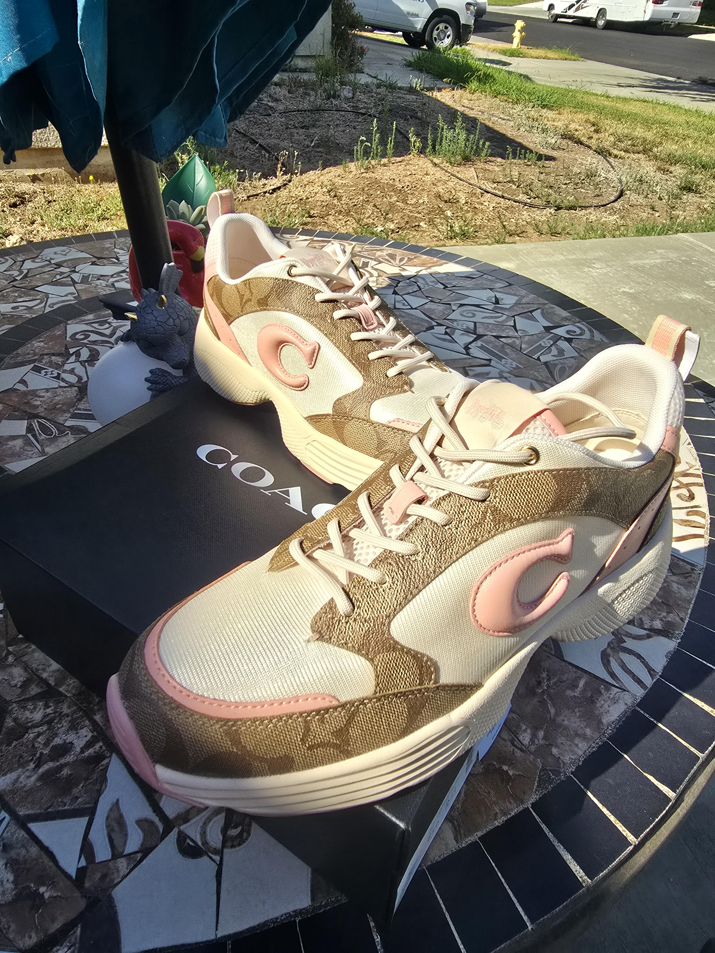 靴 COACH COACH® | COACH® | C280 High Top Sneaker With Horse And