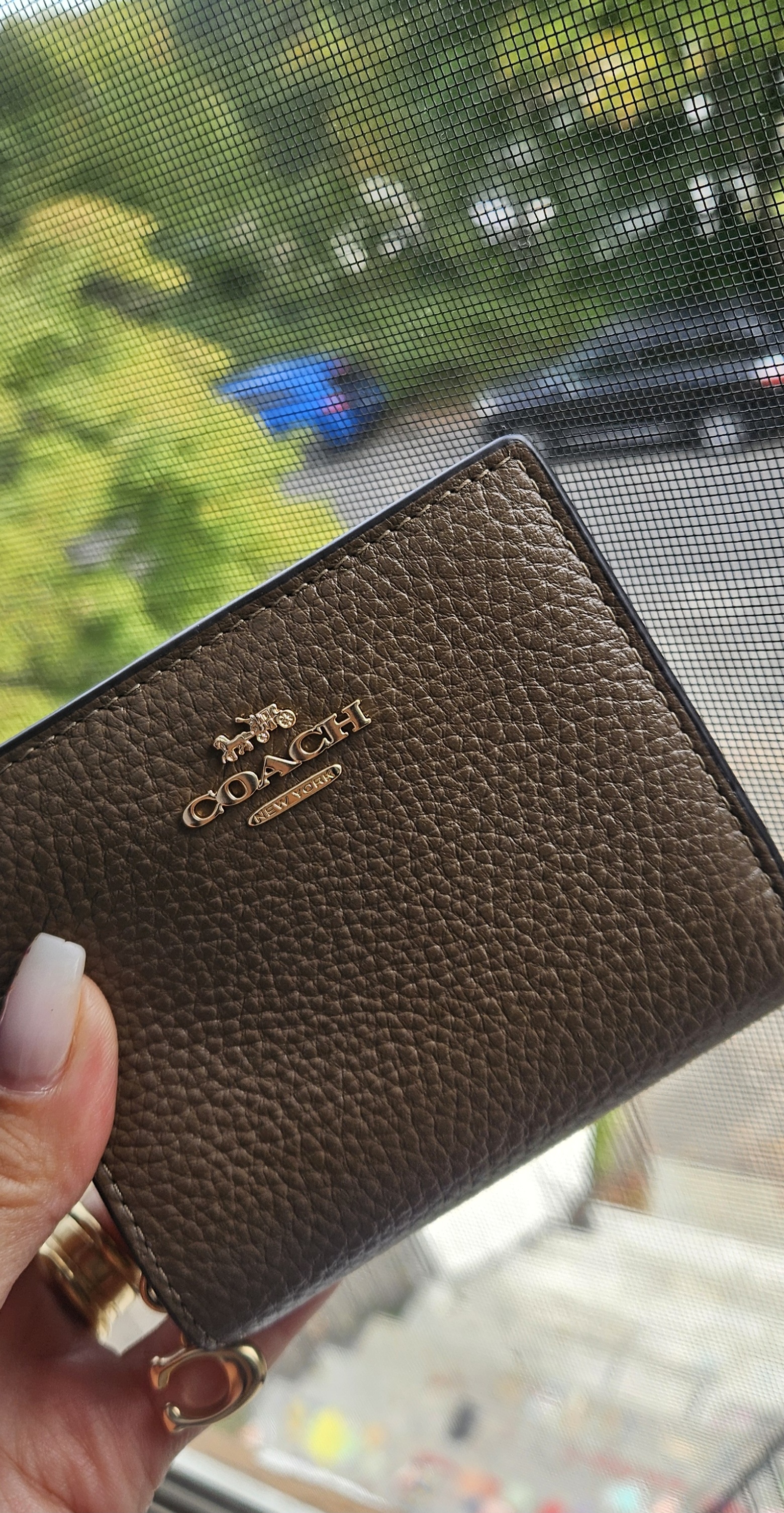 COACH® Outlet | Snap Wallet With Rivets