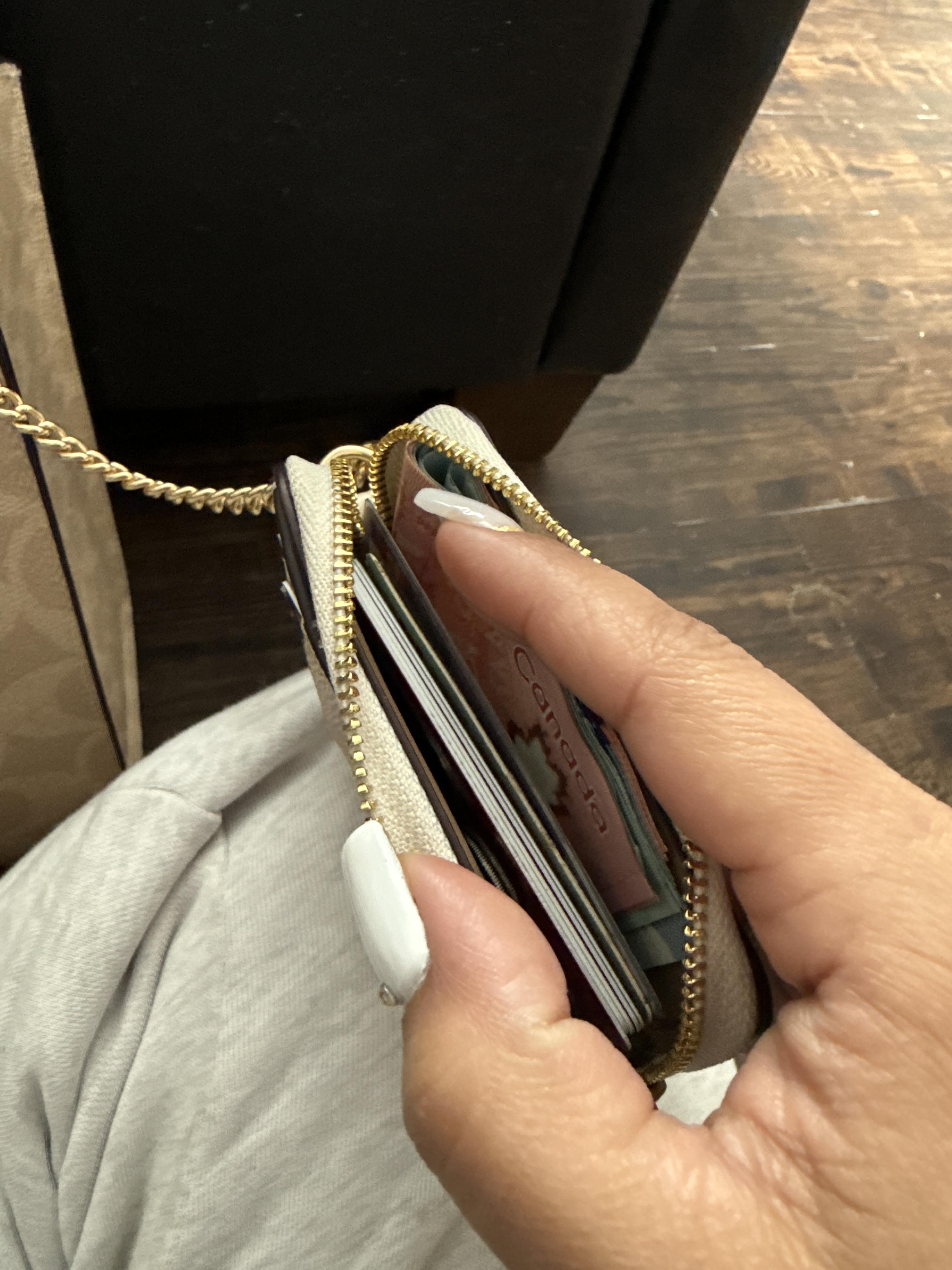 COACH® Outlet | Zip Card Case With Heart Rivets