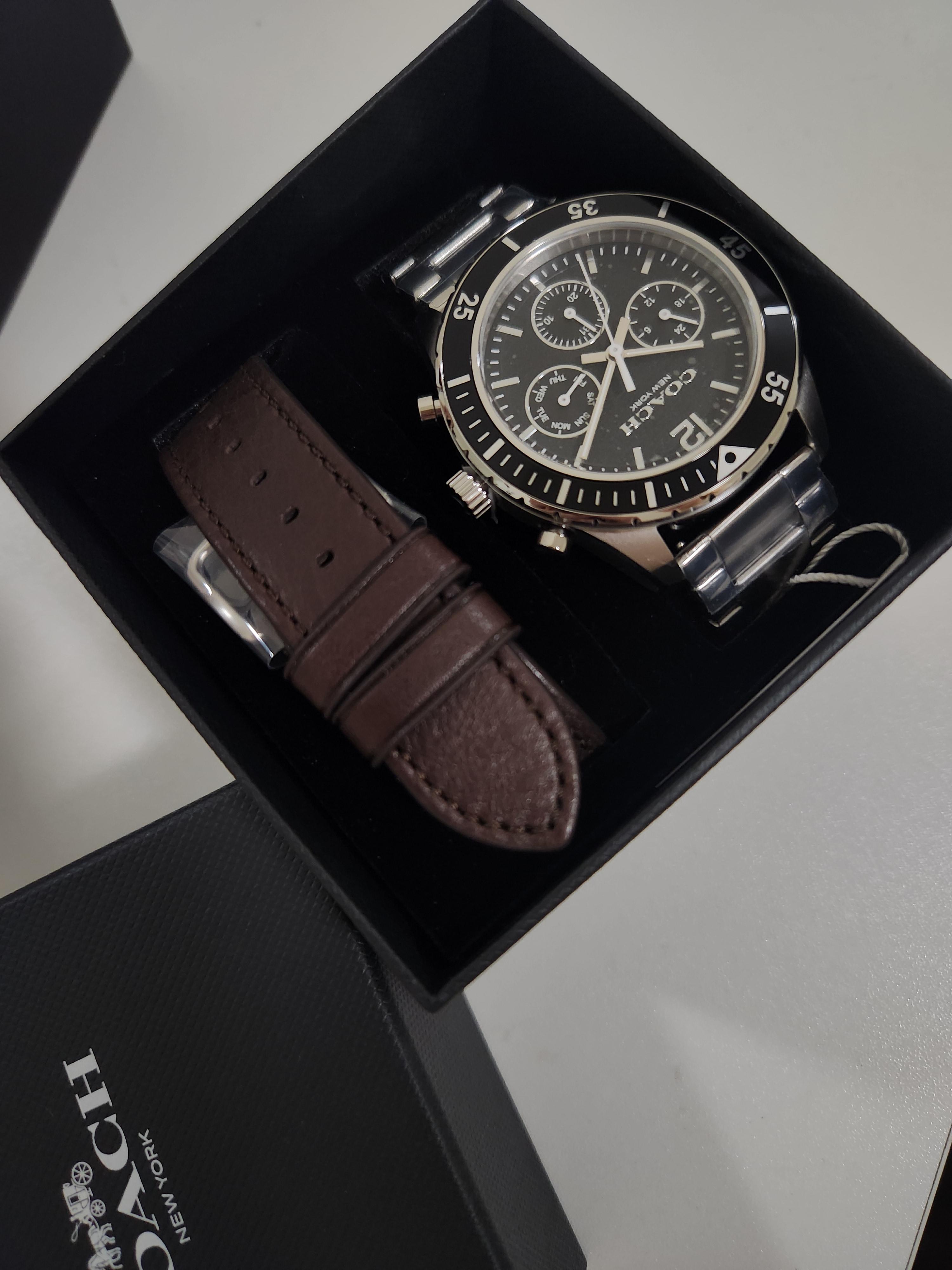 COACH コール ウォッチ ギフト セット 44MM COACH® Outlet | Cole Watch Gift Set, 44 Mm
