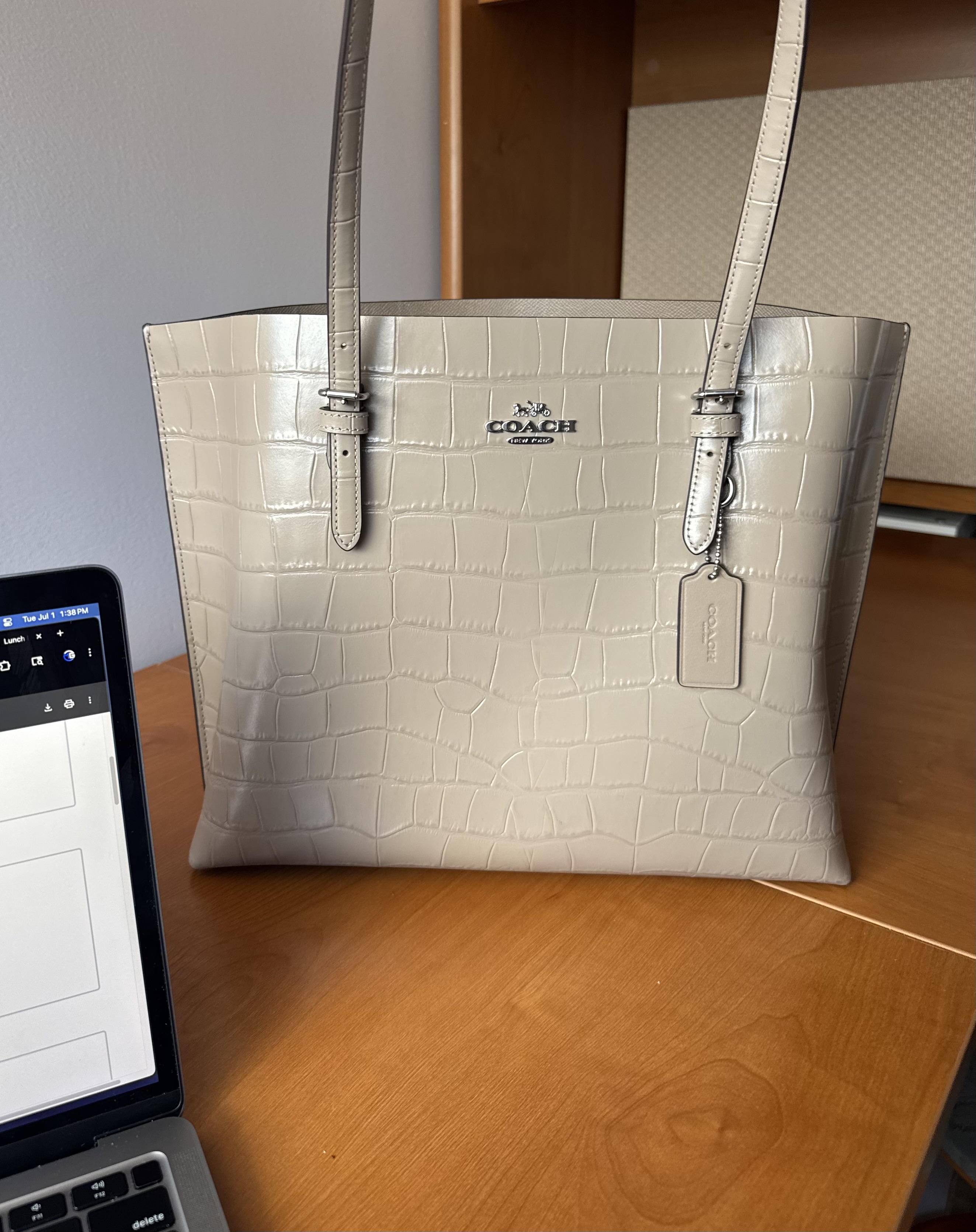 COACH® Outlet | Mollie Tote Bag With Strawberry Print