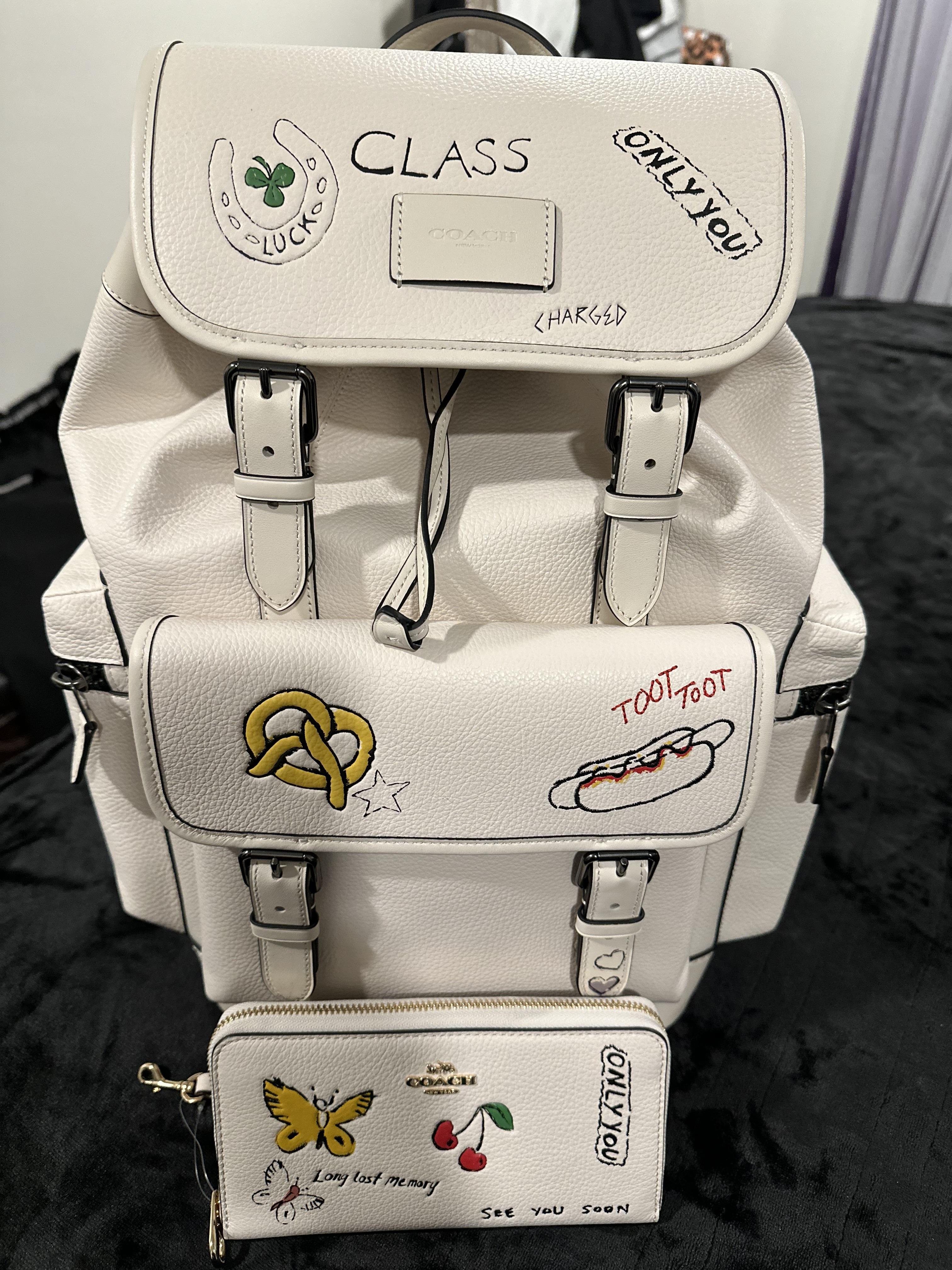 新作スケッチ COACH◆スプリント バックパック CAJ65 新作スケッチ COACH◇スプリント バックパック CAJ65 (Coach
